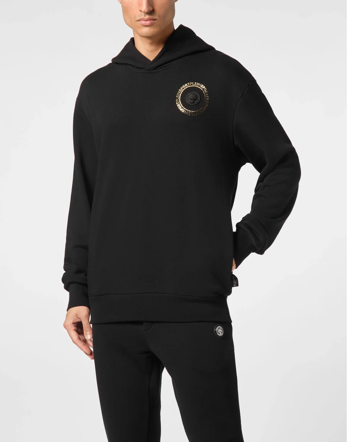 Hoodie Sweatshirt Tiger, цвет: Черный
