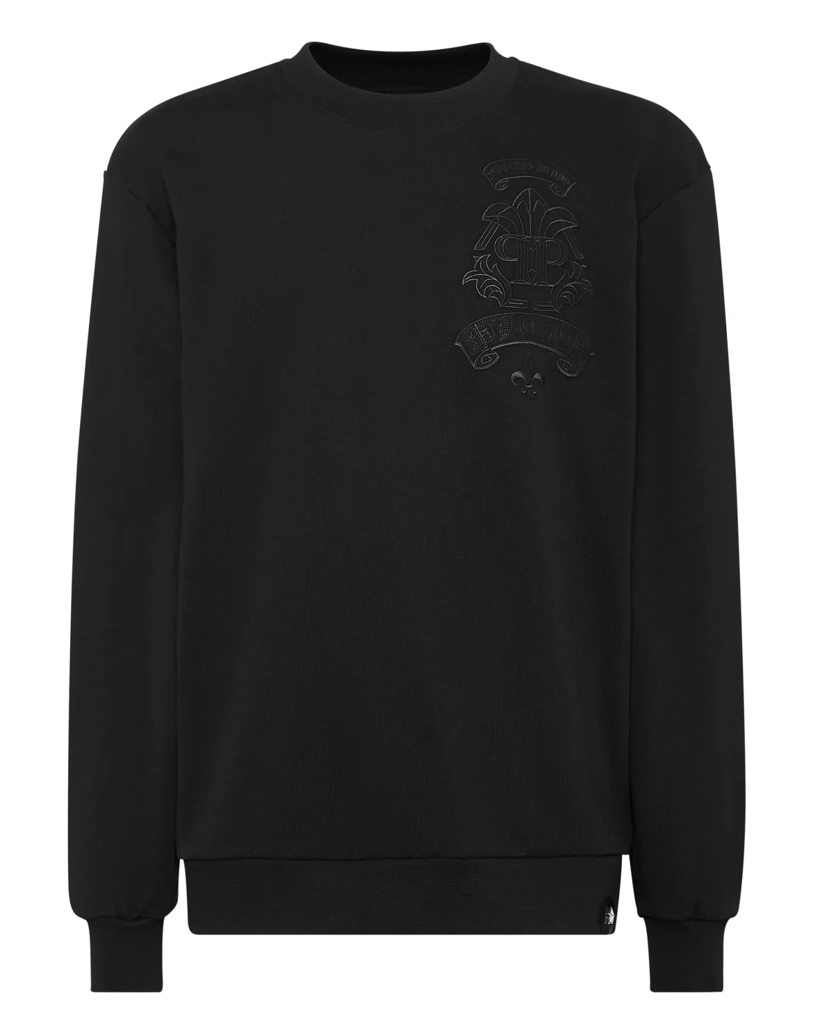 Sweatshirt Round Neck Gothic Plein, цвет: Черный