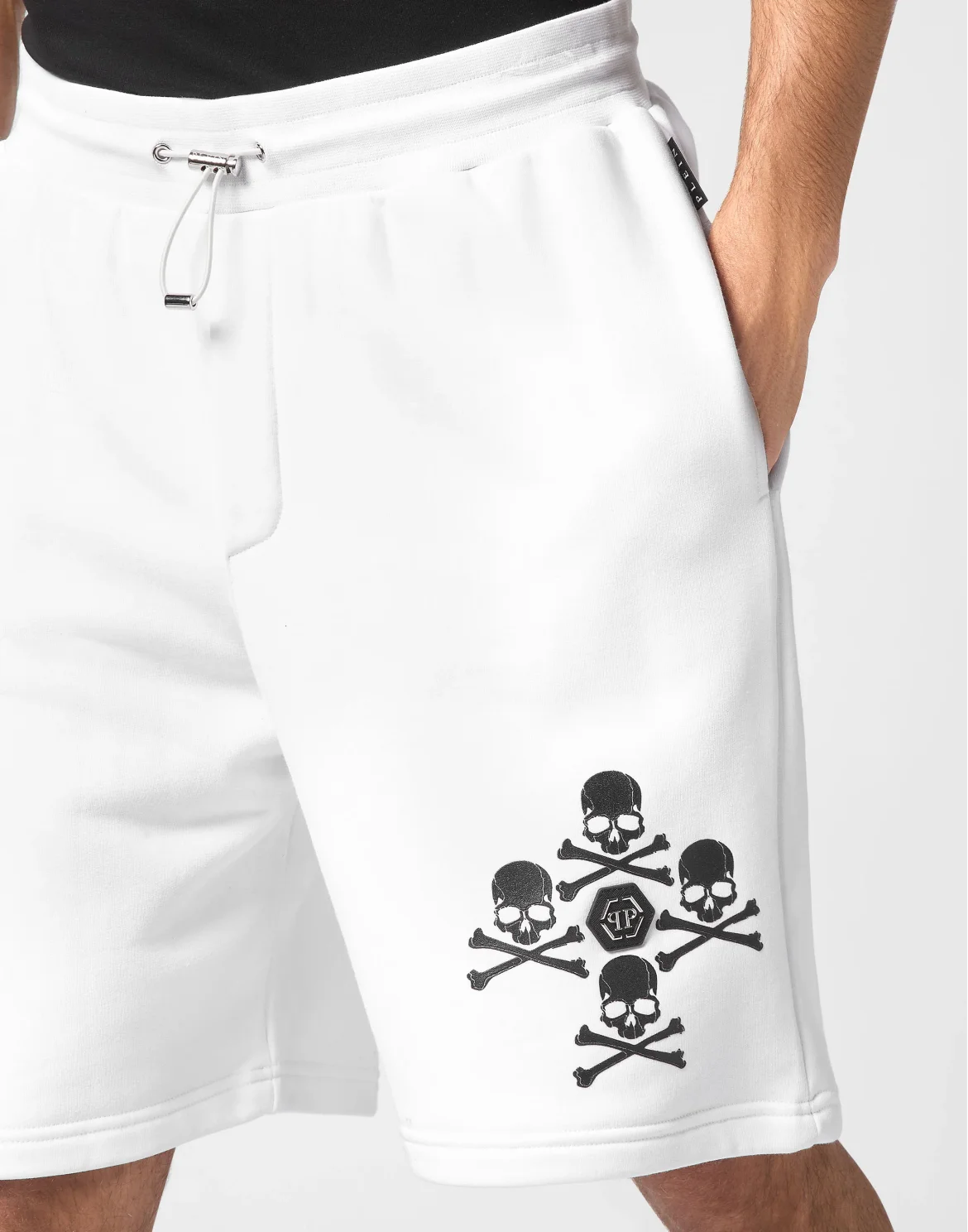 Jogging Shorts Skull&Bones, цвет: Белый
