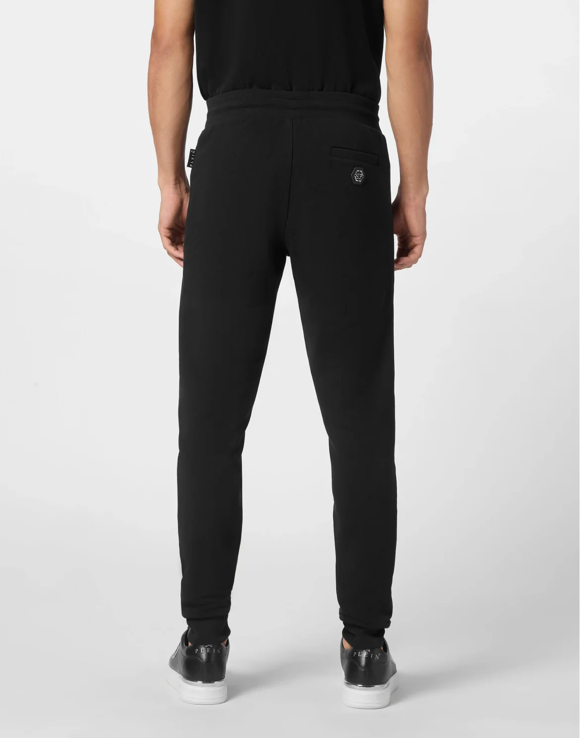 Jogging Trousers With Nylon Inserts, цвет: Черный