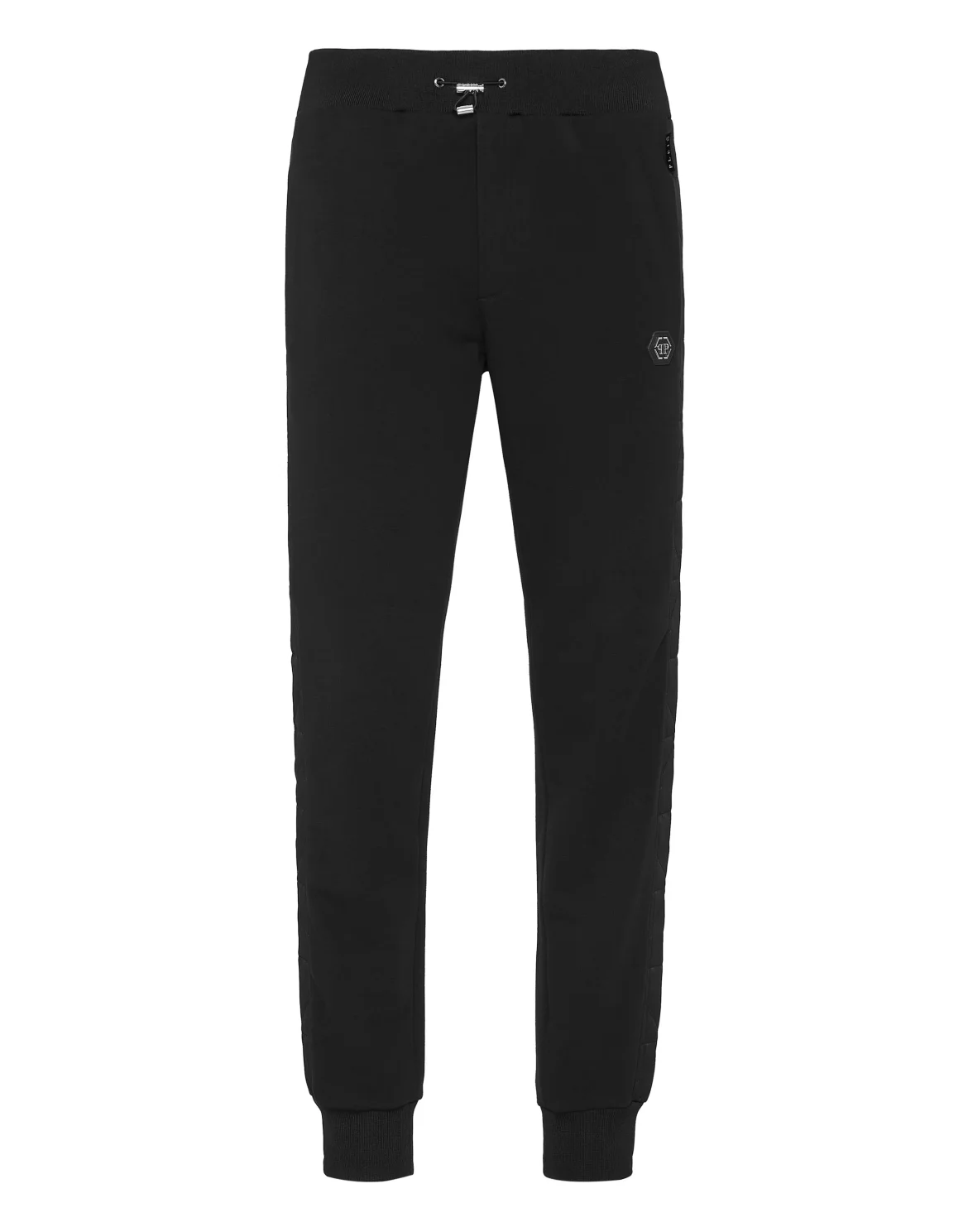 Jogging Trousers With Nylon Inserts, цвет: Черный