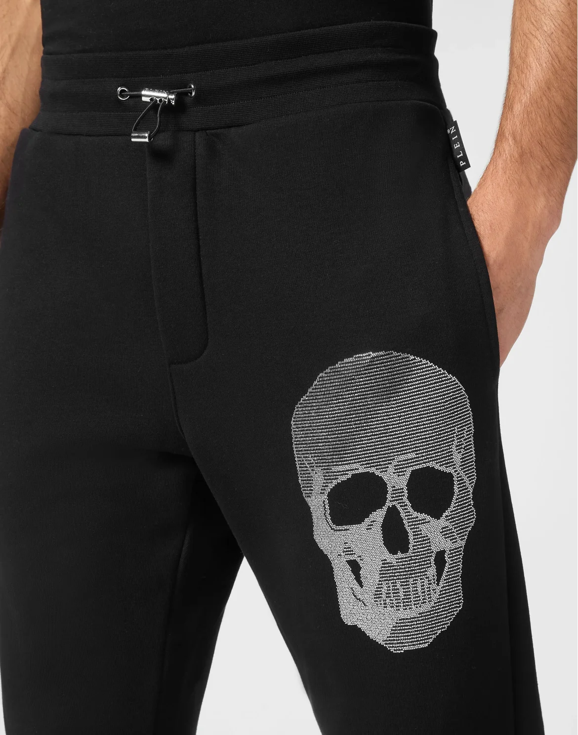 Jogging Trousers Skull strass, цвет: Черный
