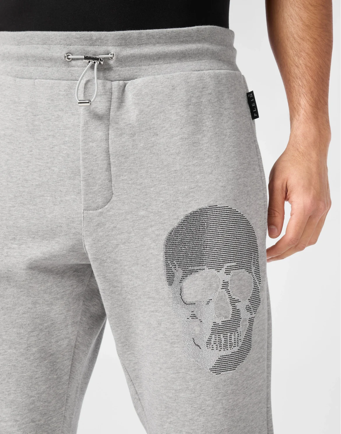 Jogging Trousers Skull strass, цвет: Серый