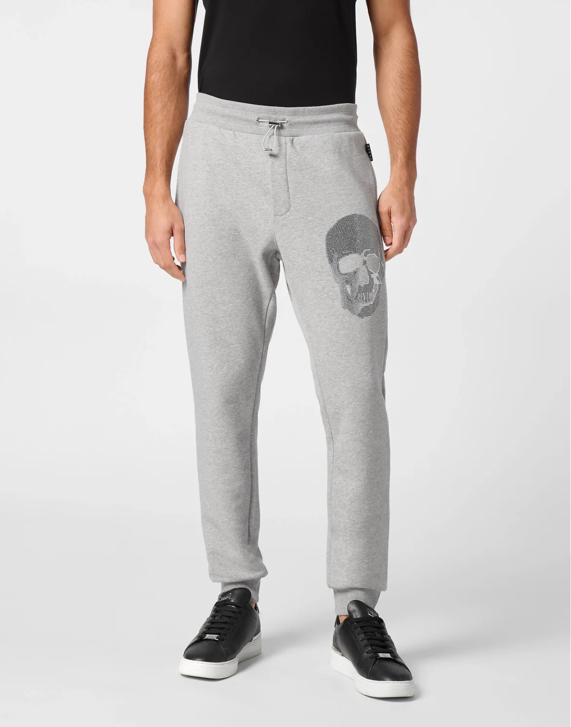 Jogging Trousers Skull strass, цвет: Серый