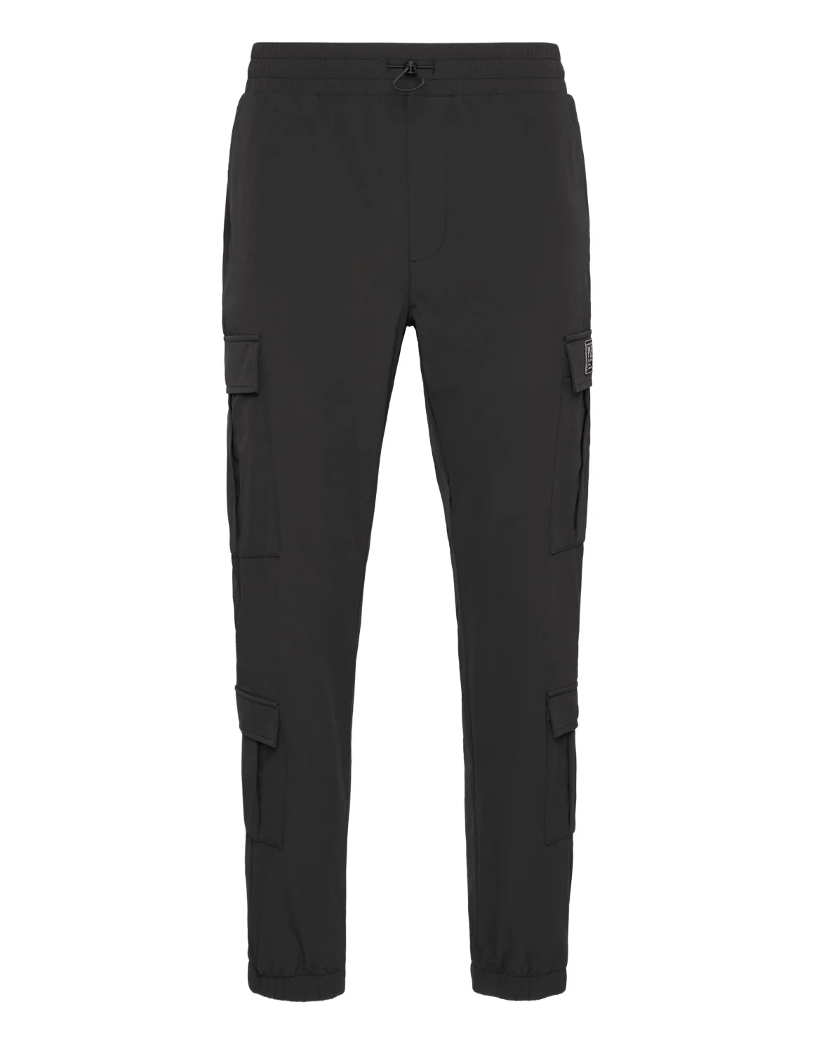Nylon Jogging Trousers, цвет: Черный