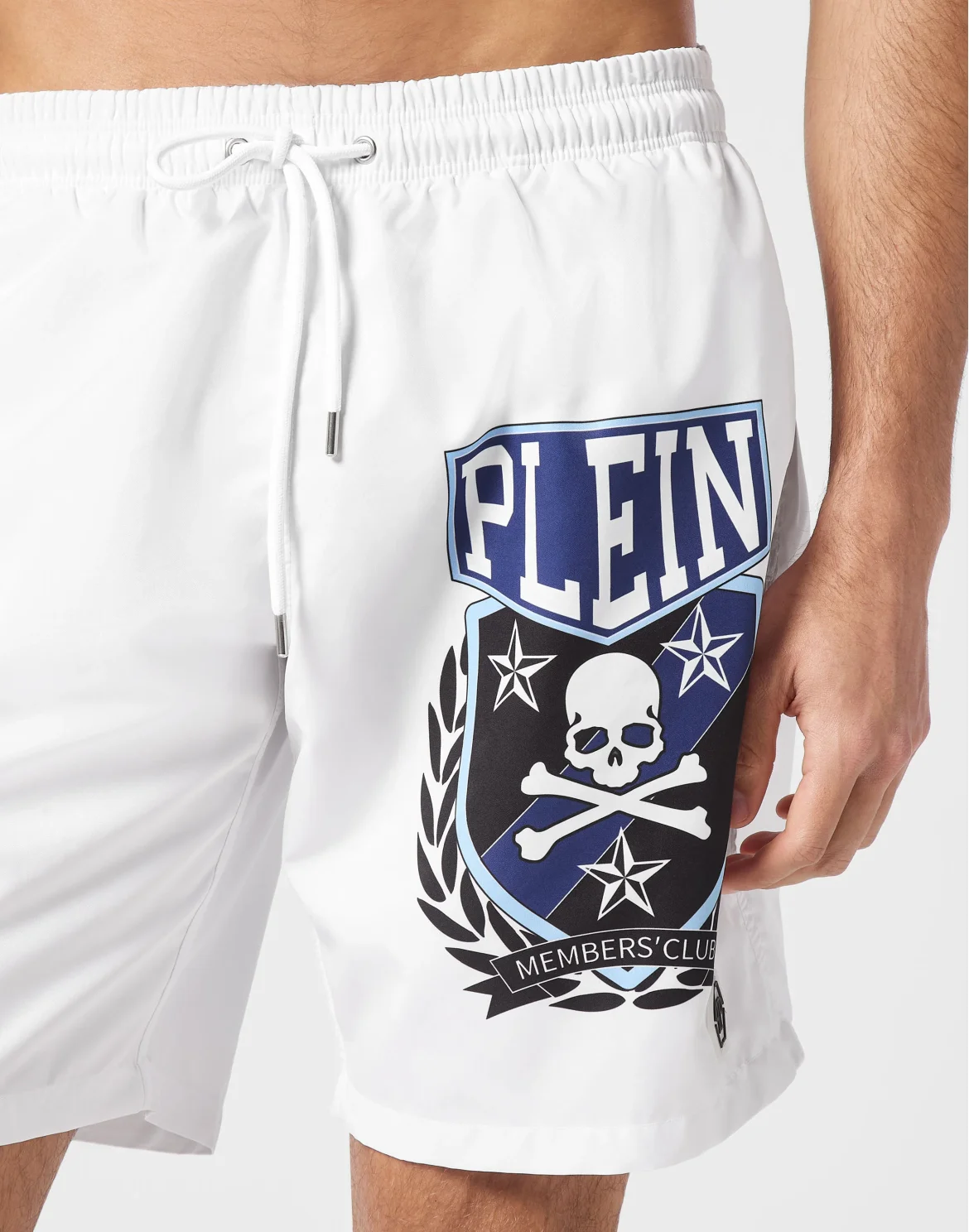 Jogging Shorts Skull & Bones, цвет: Белый