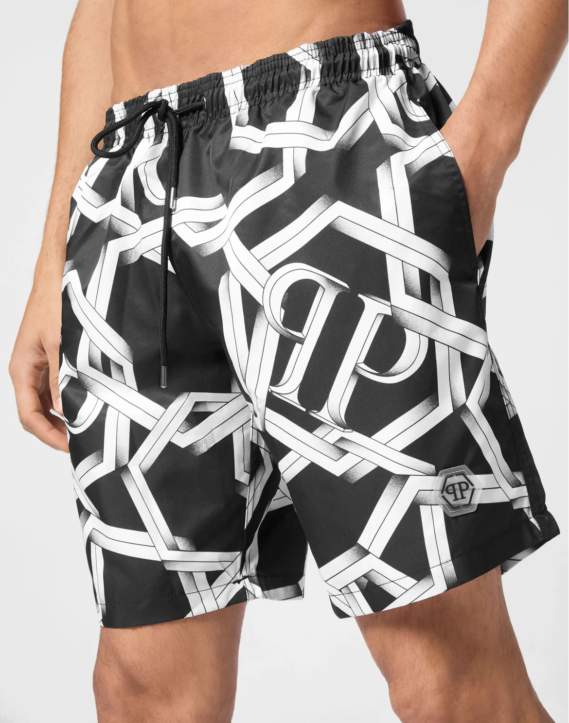 Jogging Shorts PP Chains, цвет: Черный