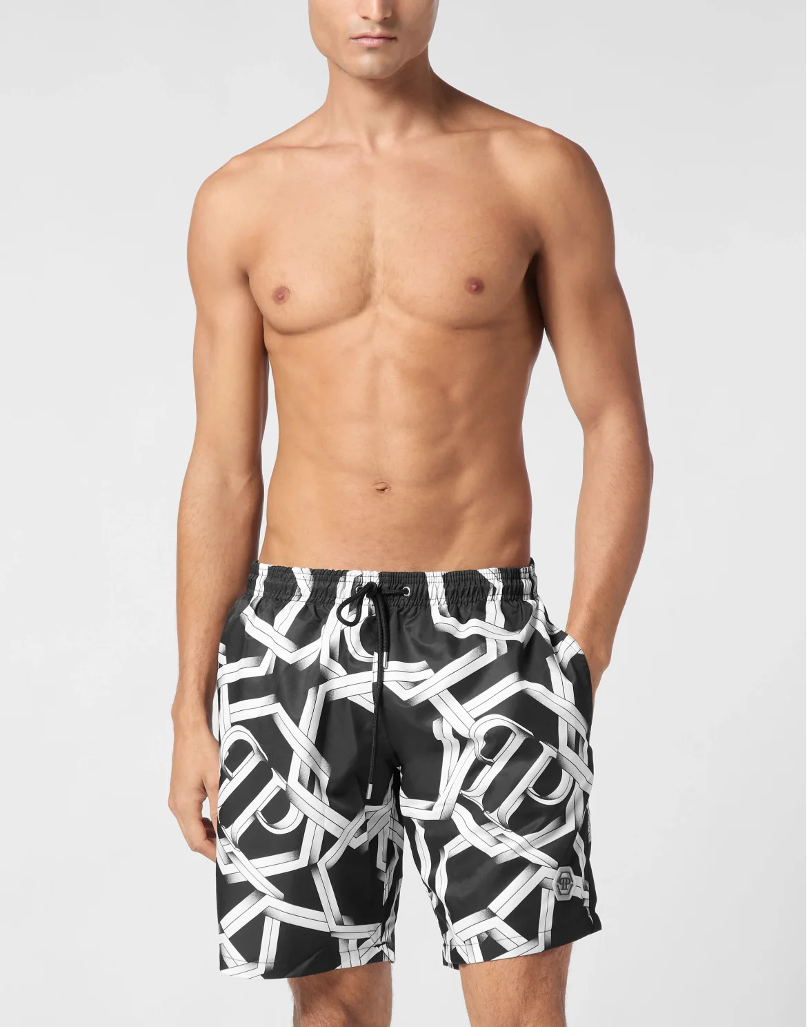 Jogging Shorts PP Chains, цвет: Черный