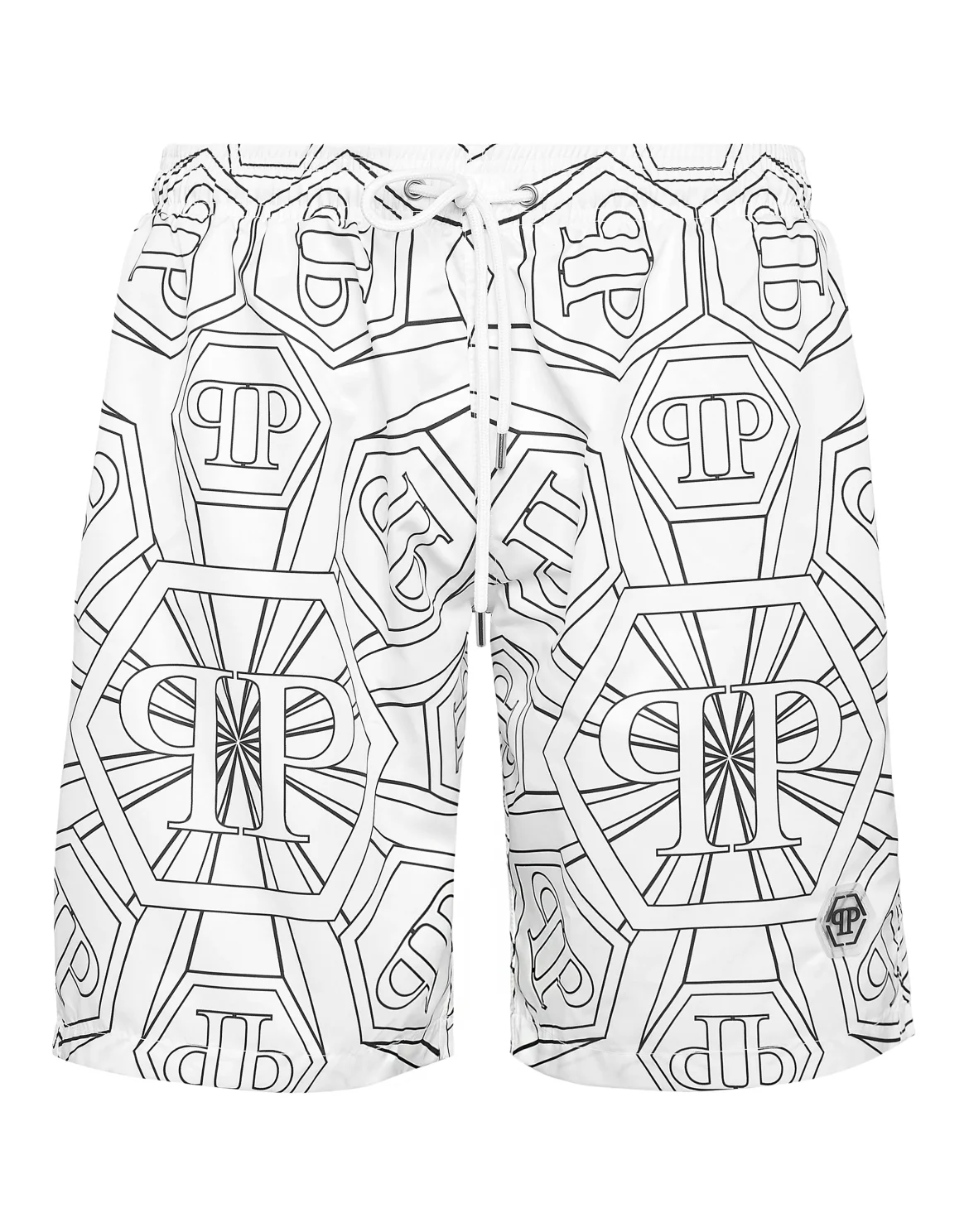 Short Swim Boxer Monogram, цвет: Белый