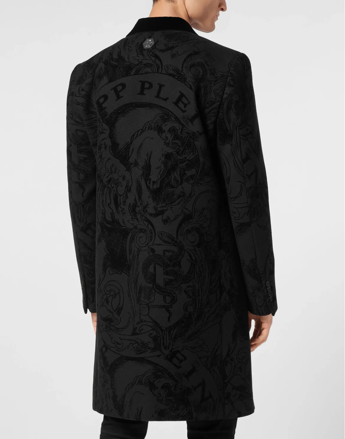 Wool Gianni Coat, цвет: Черный