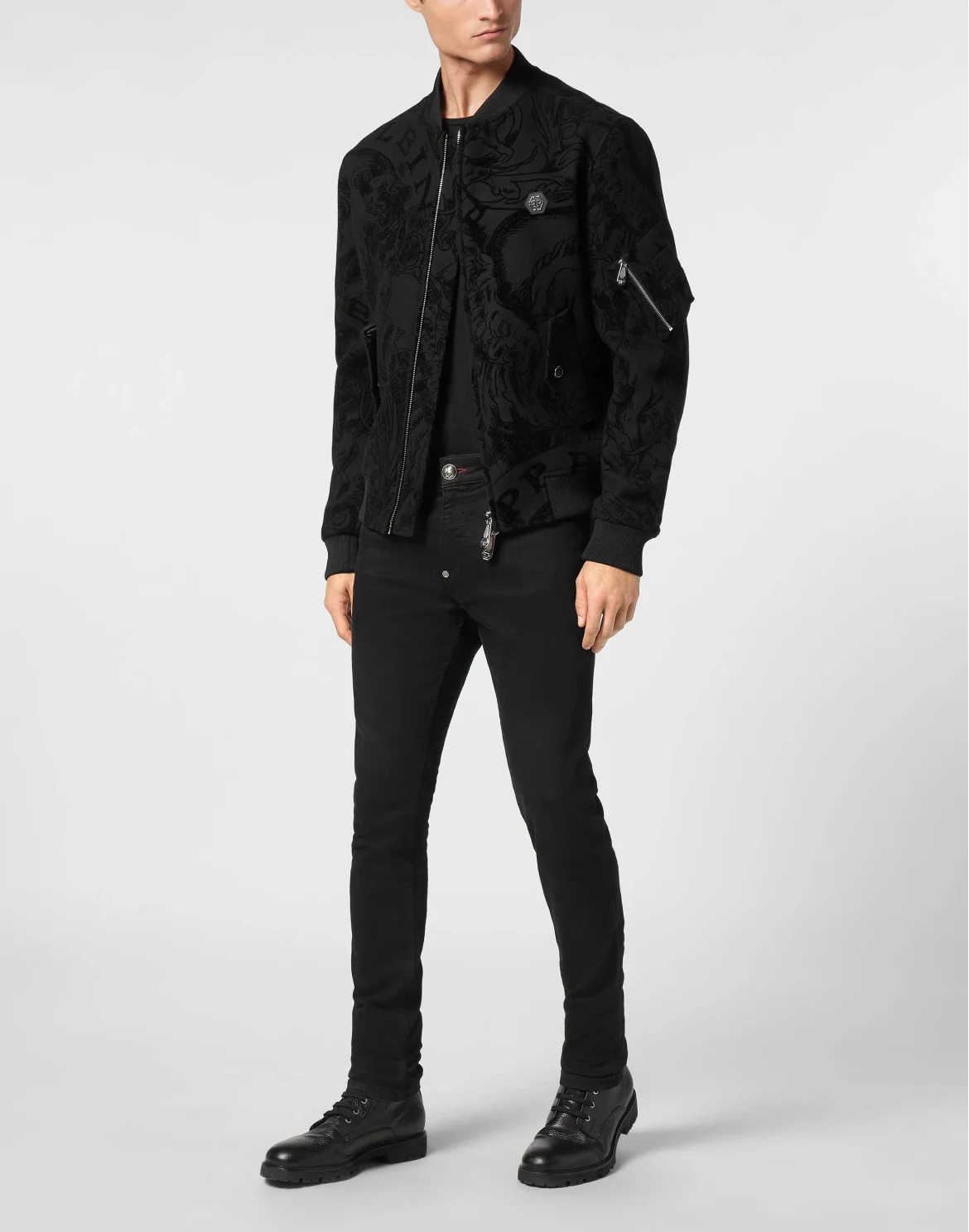 Wool Bomber, цвет: Черный