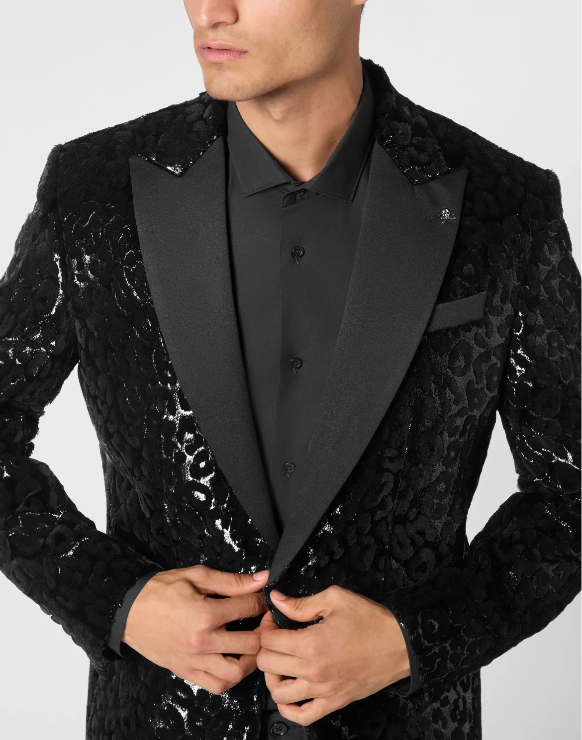 Velvet Blazer Lord fit, цвет: Черный