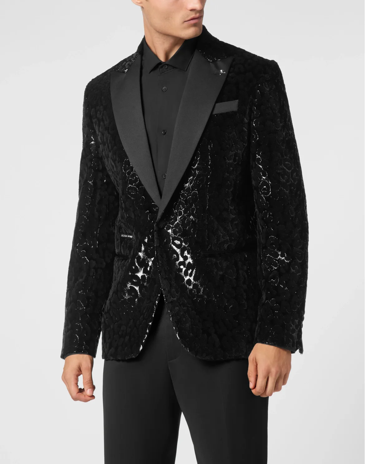 Velvet Blazer Lord fit, цвет: Черный