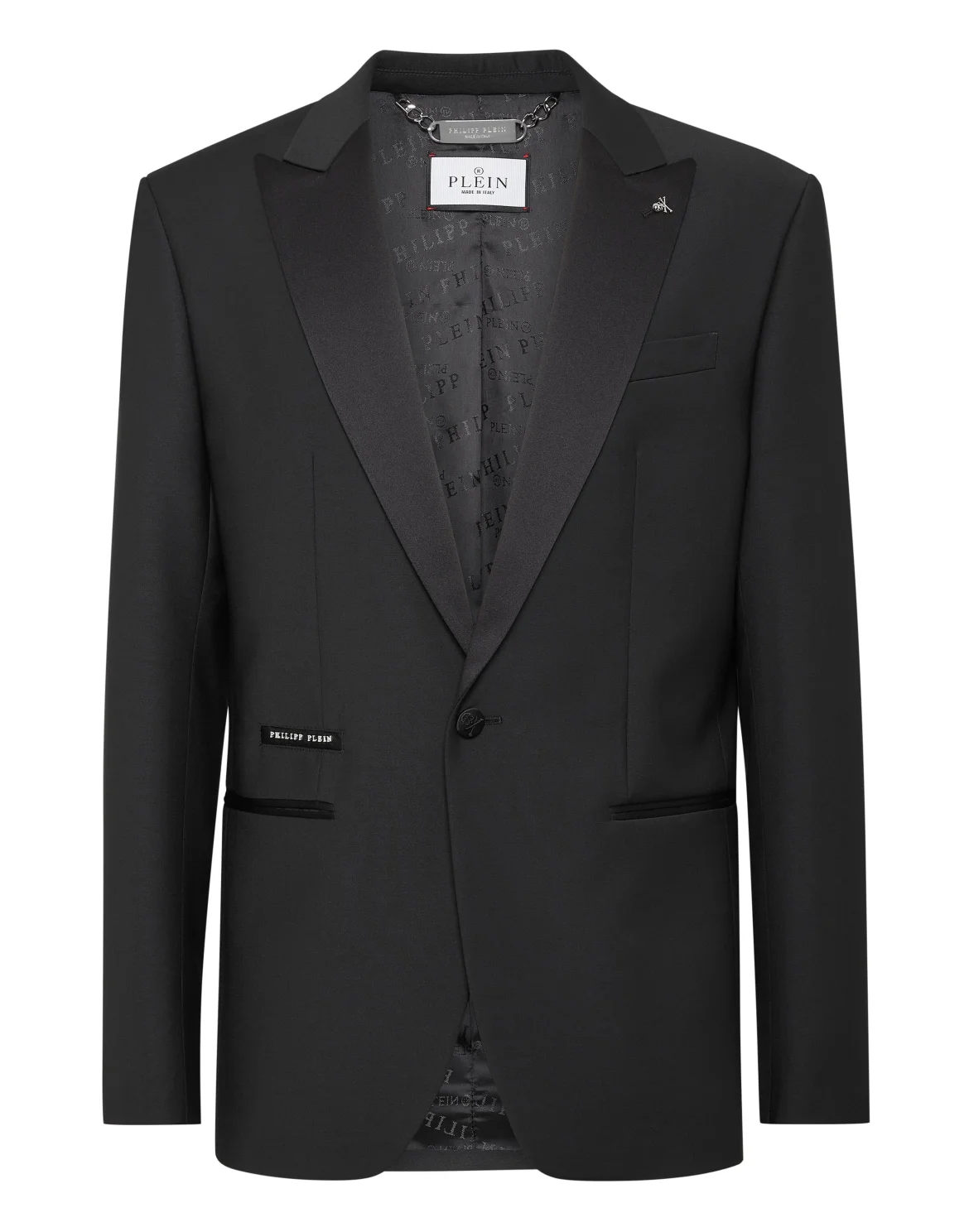 Wool Printed Blazer Skull, цвет: Черный