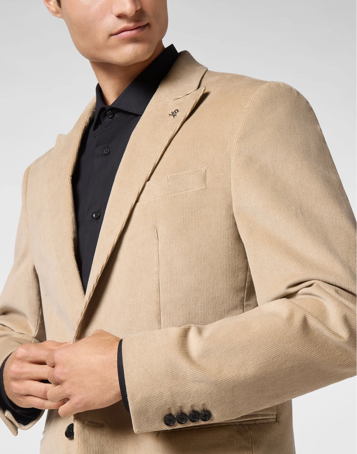 Velvet Blazer Gigolò fit, цвет: Бежевый