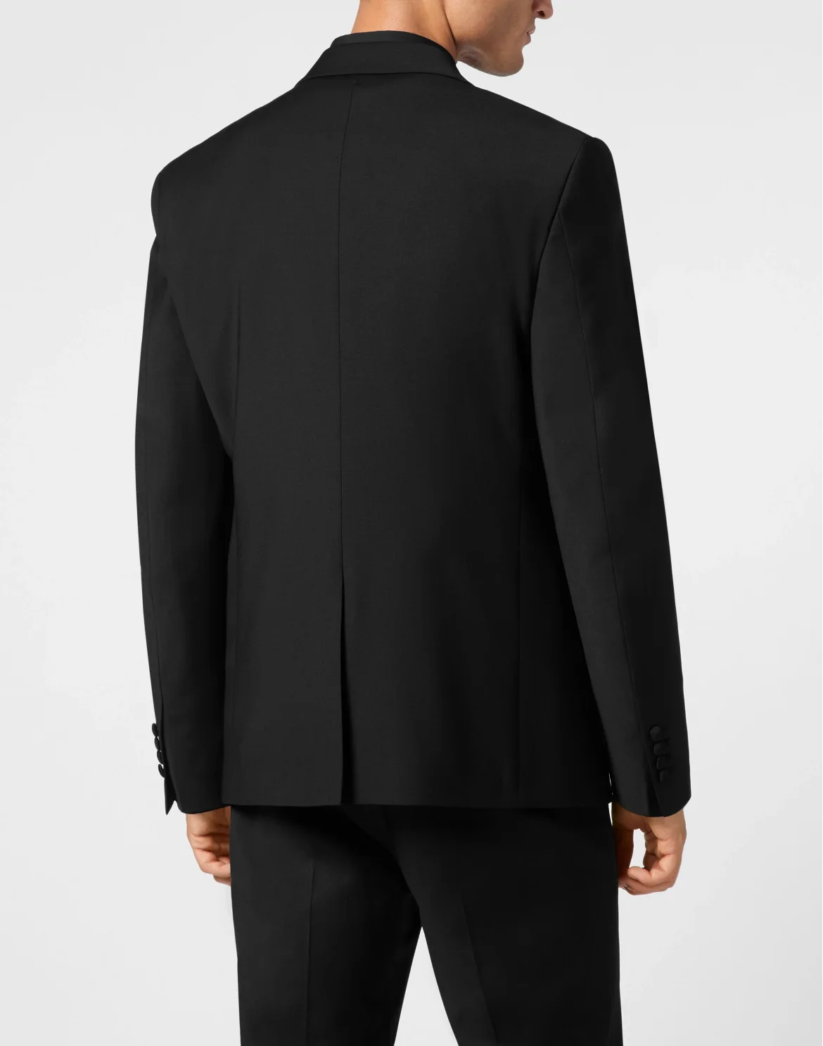 Wool Tuxedo Blazer, цвет: Черный
