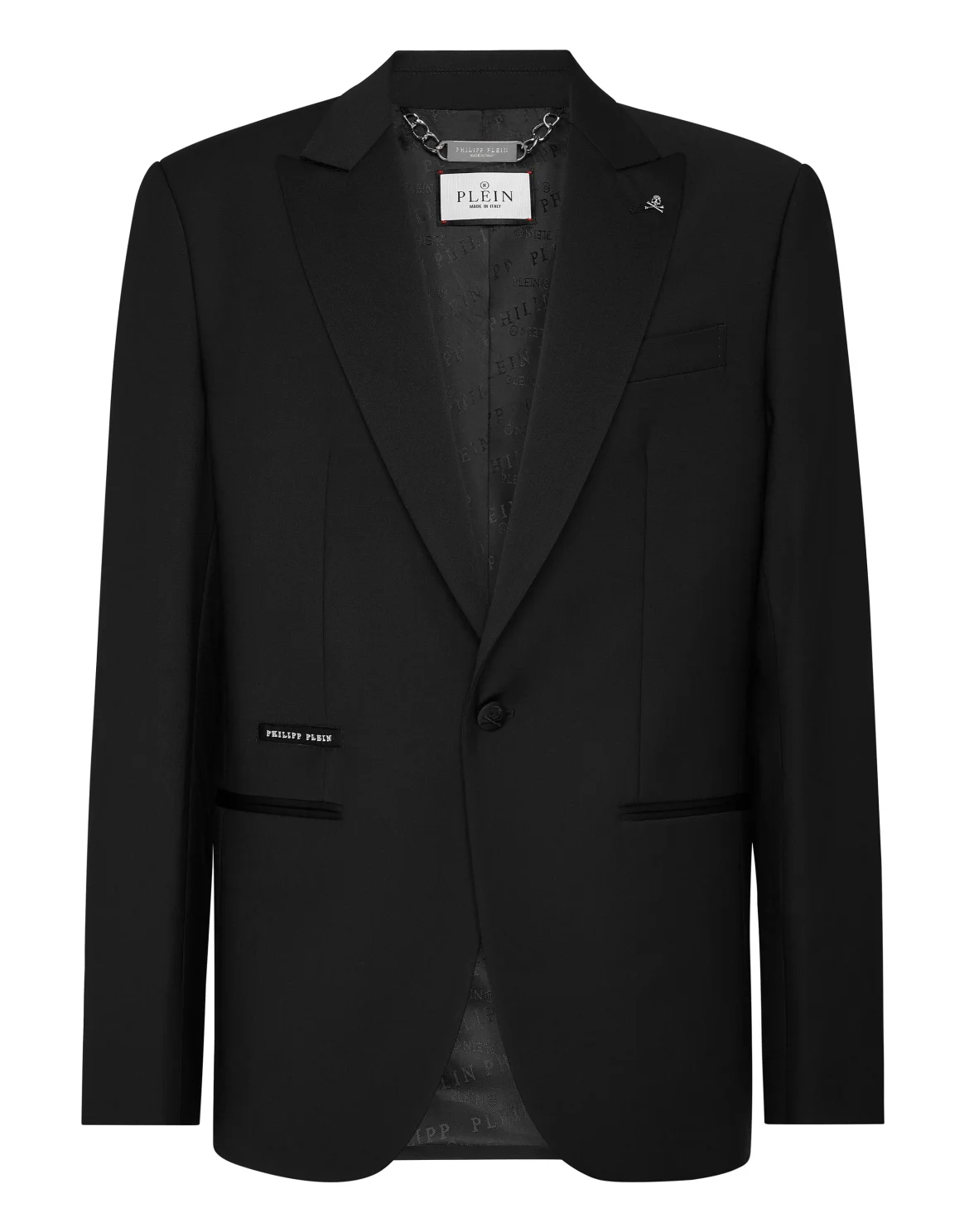 Wool Tuxedo Blazer, цвет: Черный