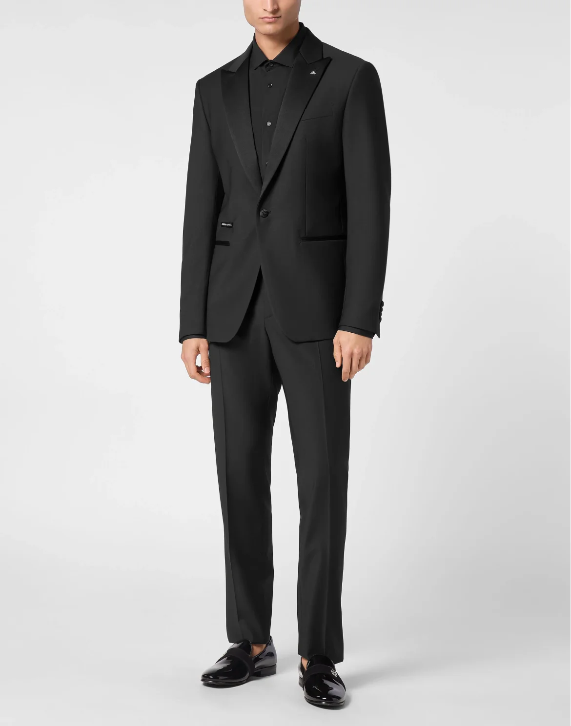 Wool Tuxedo Blazer, цвет: Черный