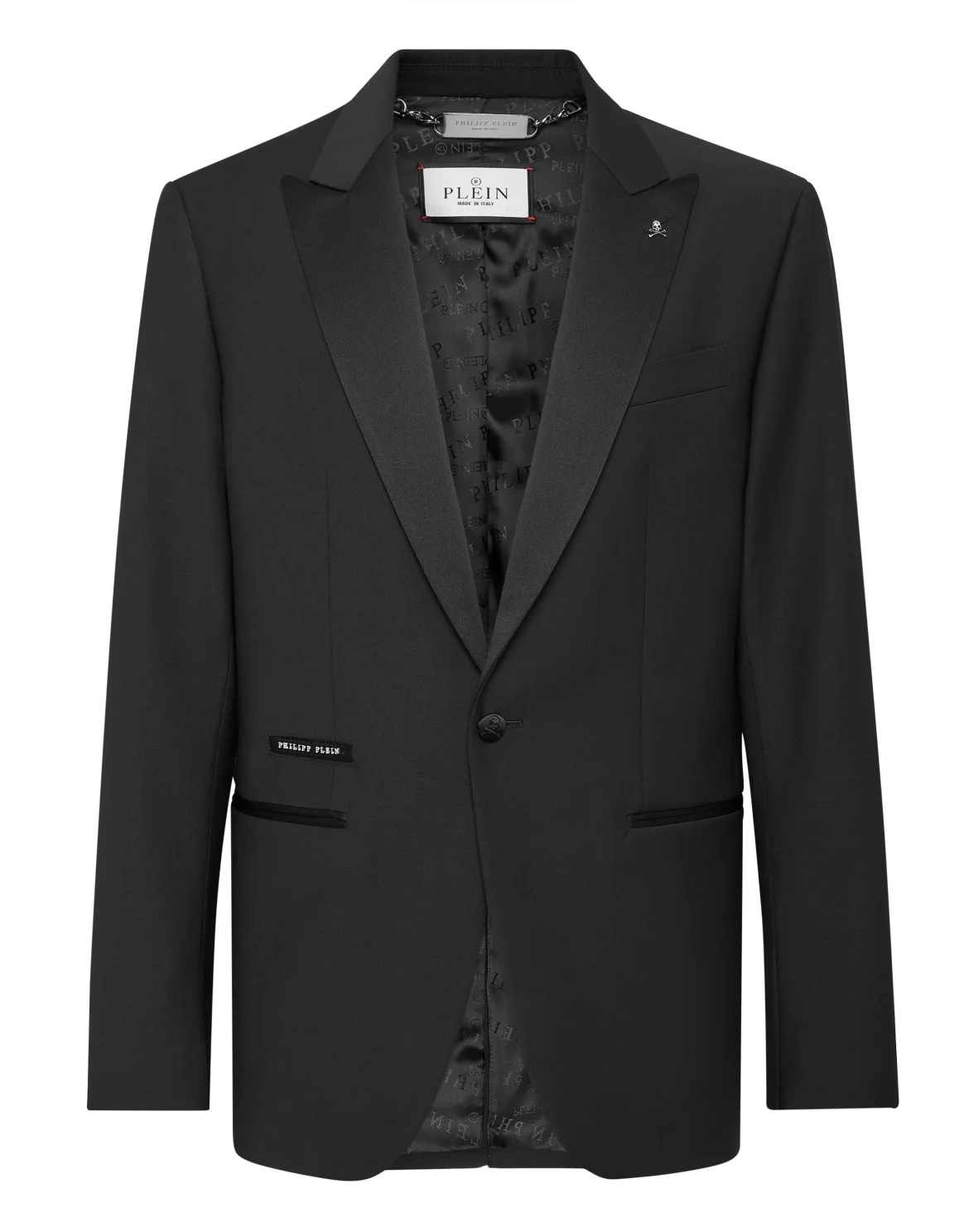 Wool Tuxedo Blazer, цвет: Черный