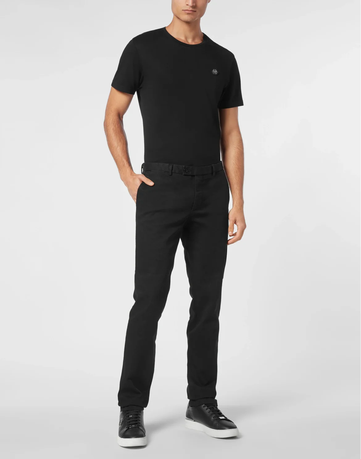 Long Trousers Chinos Fit, цвет: Черный