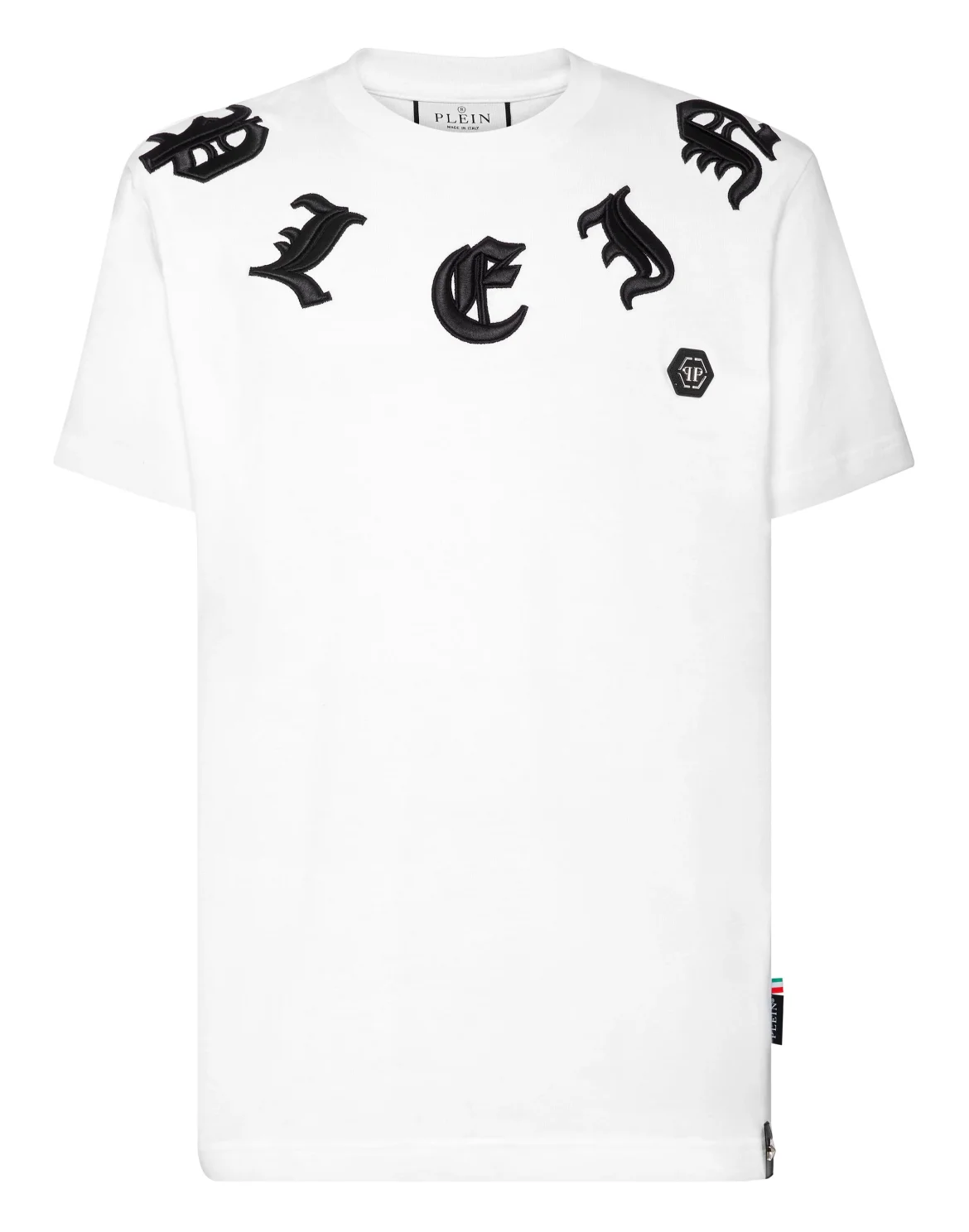 T-shirt Round Neck SS Gothic Plein, цвет: Белый