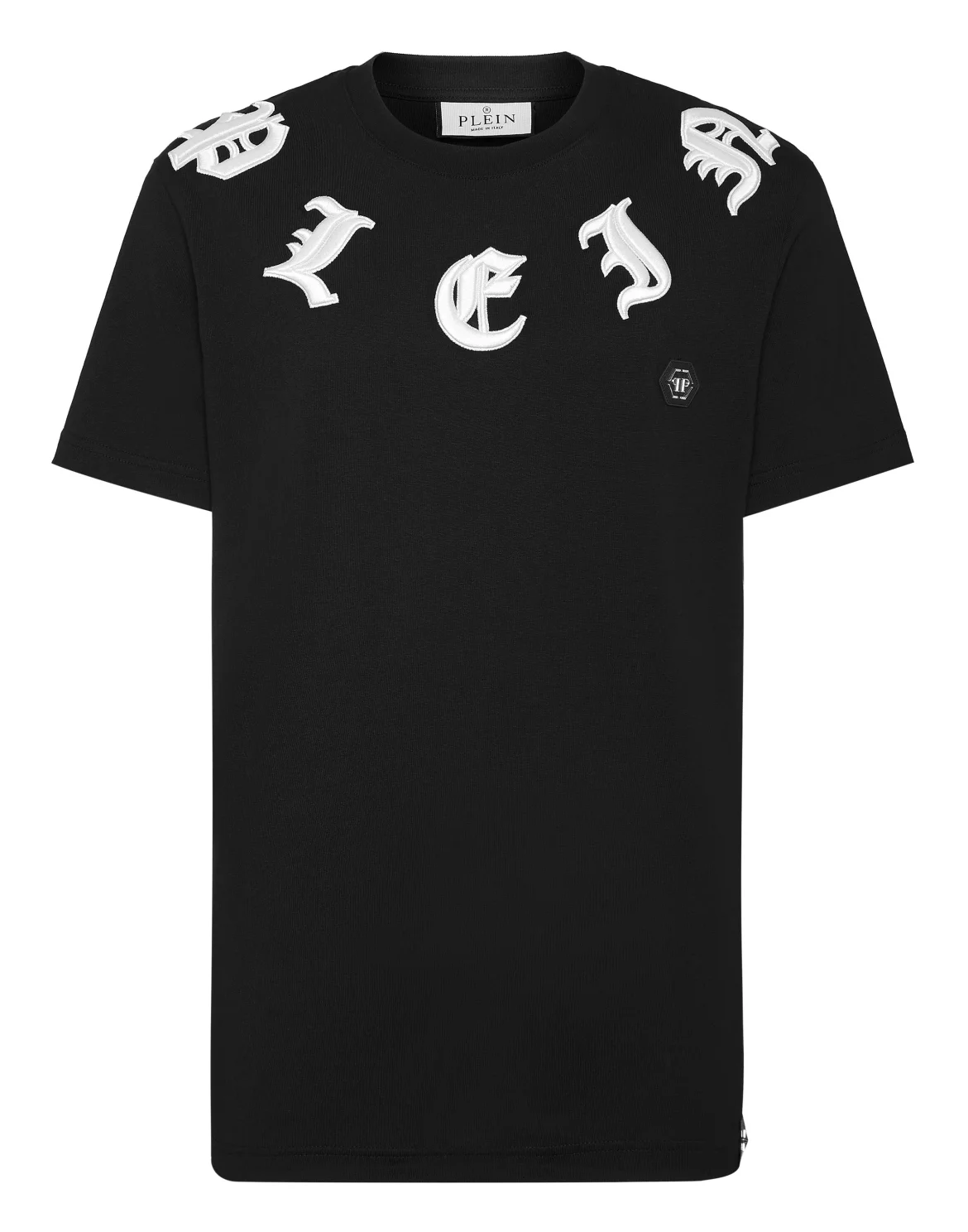T-shirt Round Neck SS Gothic Plein, цвет: Черный