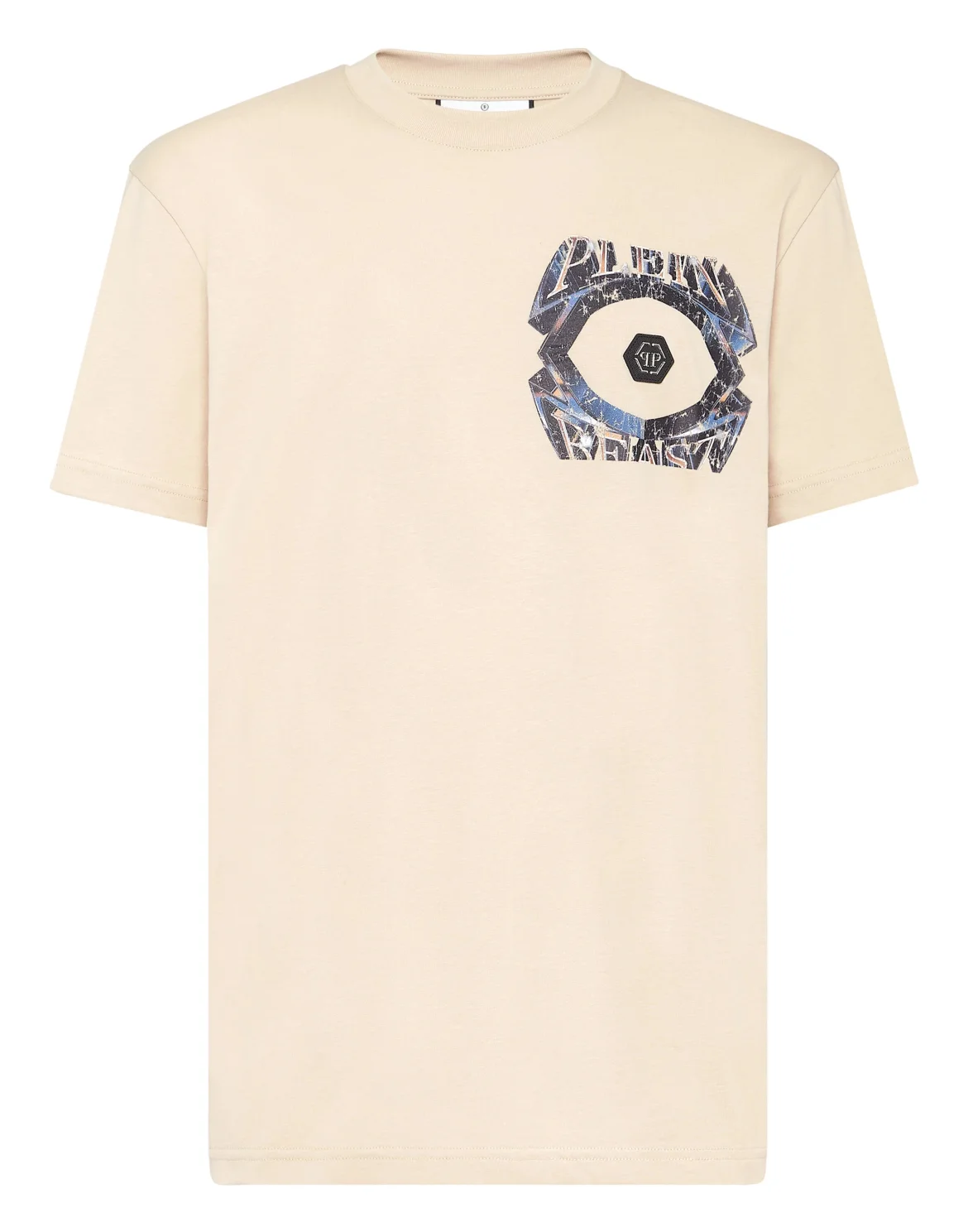 T-shirt Round Neck SS, цвет: Бежевый