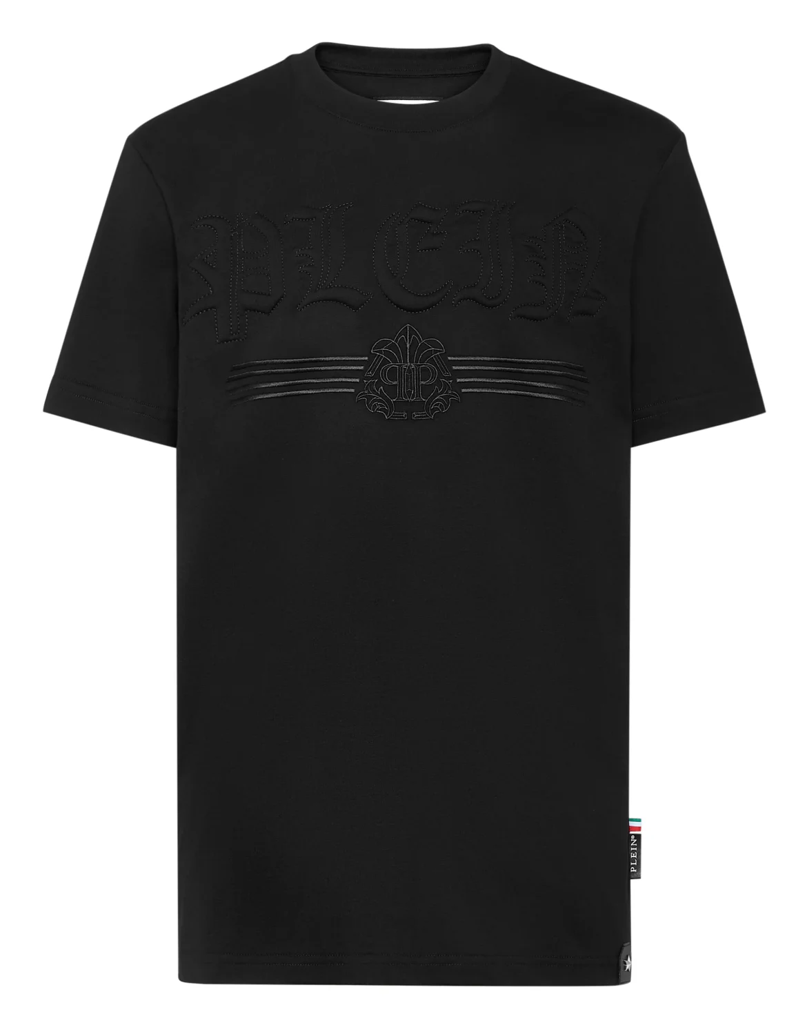 T-shirt Round Neck SS Gothic Plein, цвет: Черный