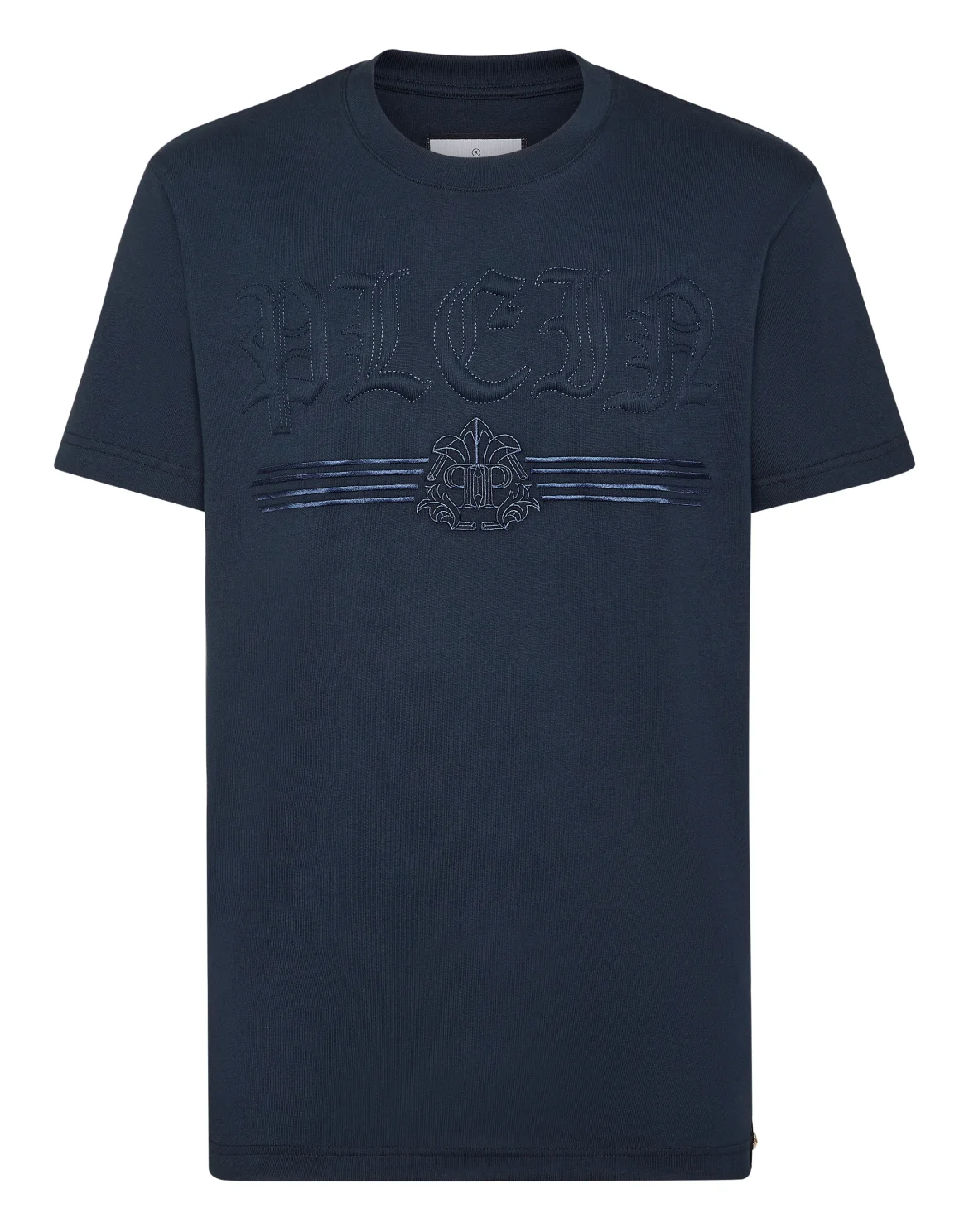 T-shirt Round Neck SS Gothic Plein, цвет: Синий