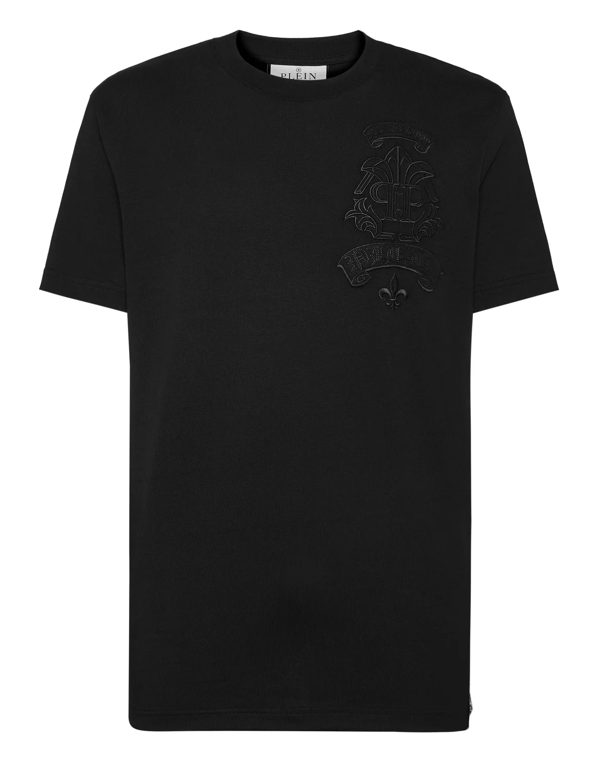 T-shirt Round Neck SS Gothic Plein, цвет: Черный