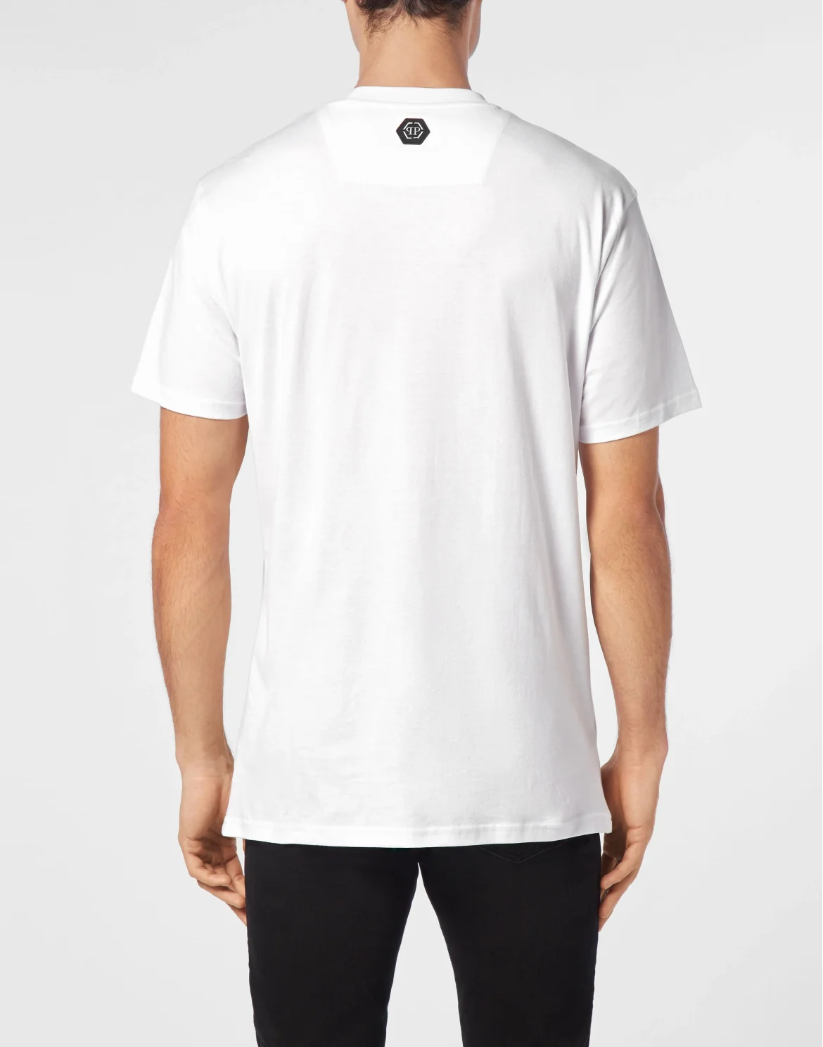 T-shirt Round Neck SS With Patch Skull&Bones, цвет: Белый