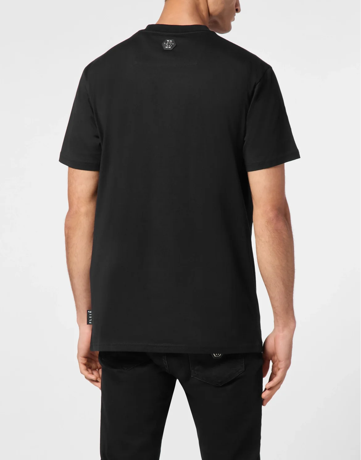 T-shirt Round Neck SS With Patch Skull&Bones, цвет: Черный