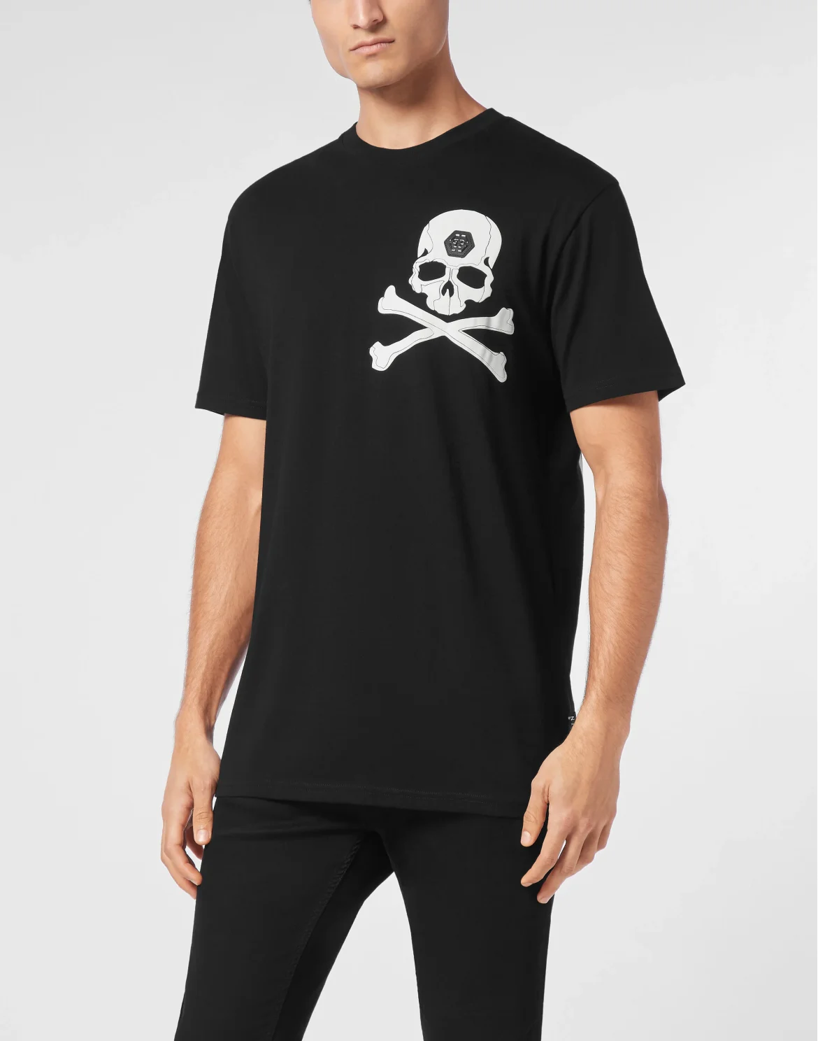 T-shirt Round Neck SS Skull&Bones, цвет: Черный