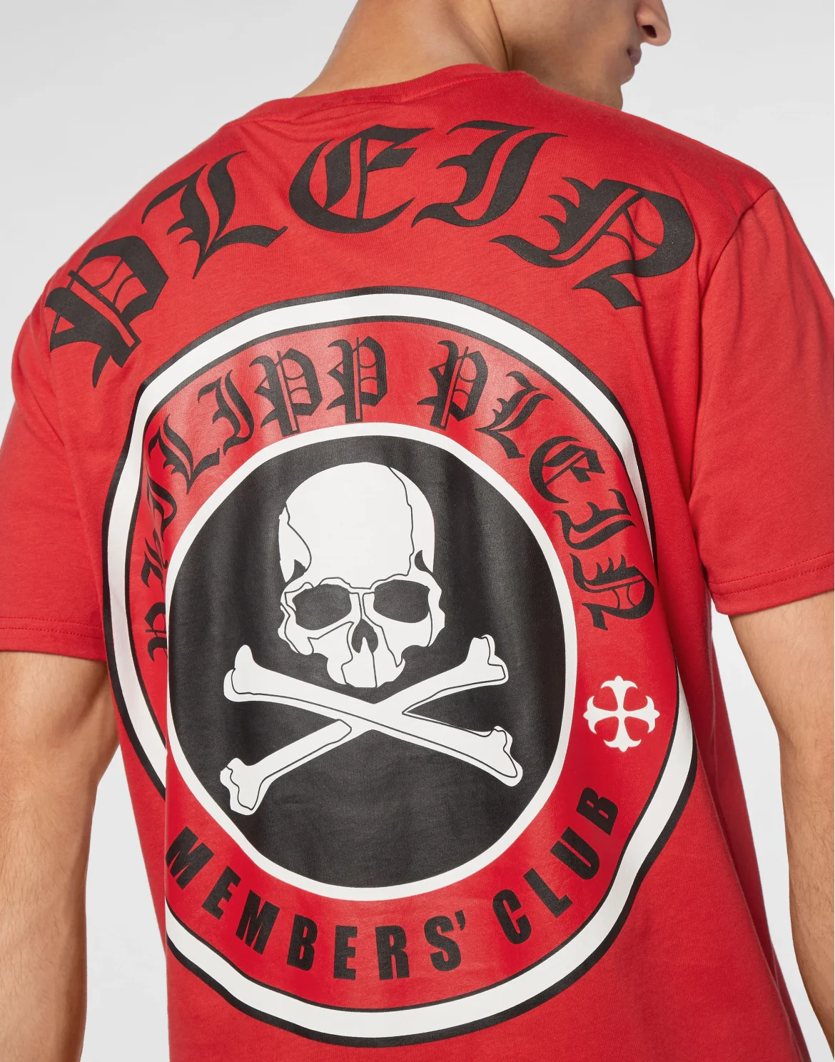T-shirt Round Neck SS Skull&Bones, цвет: Красный