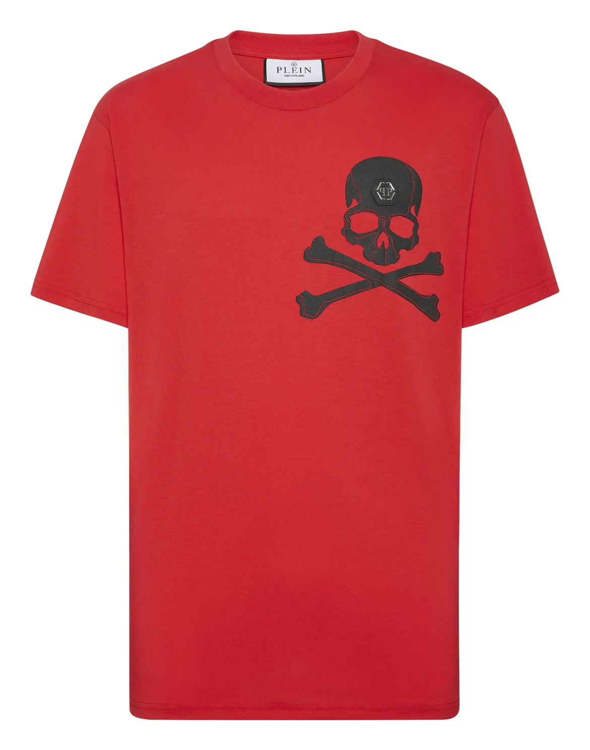 T-shirt Round Neck SS Skull&Bones, цвет: Красный