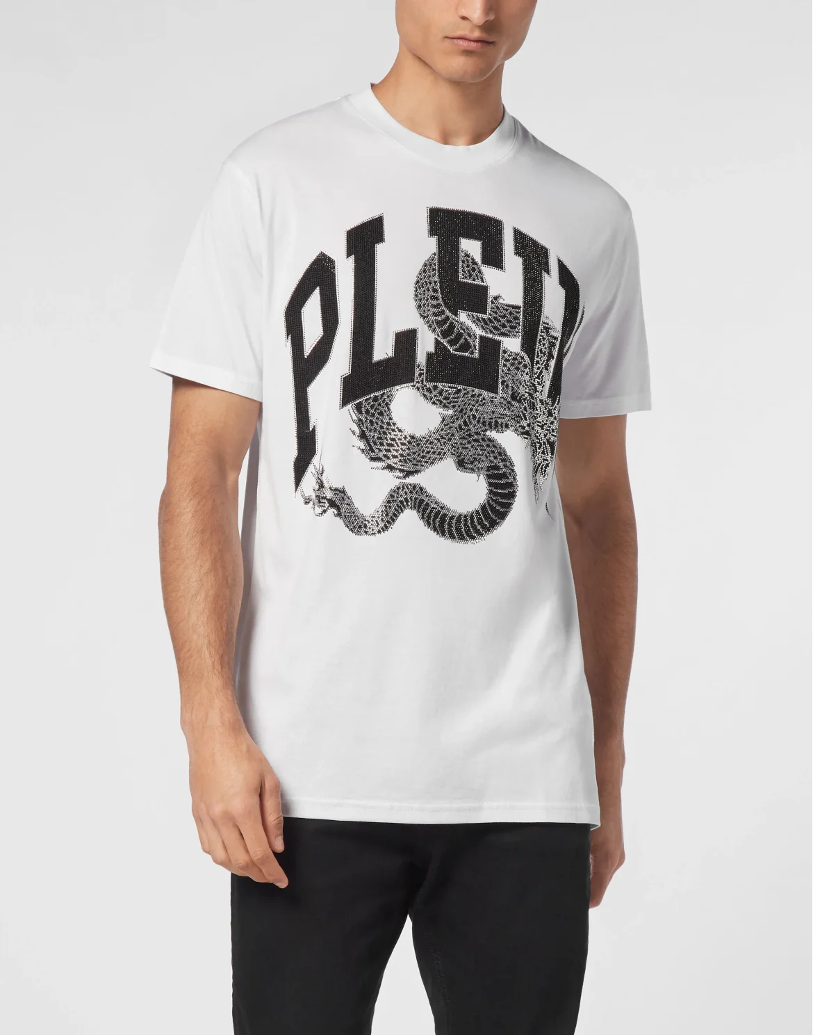 T-shirt Round Neck SS Dragon, цвет: Белый