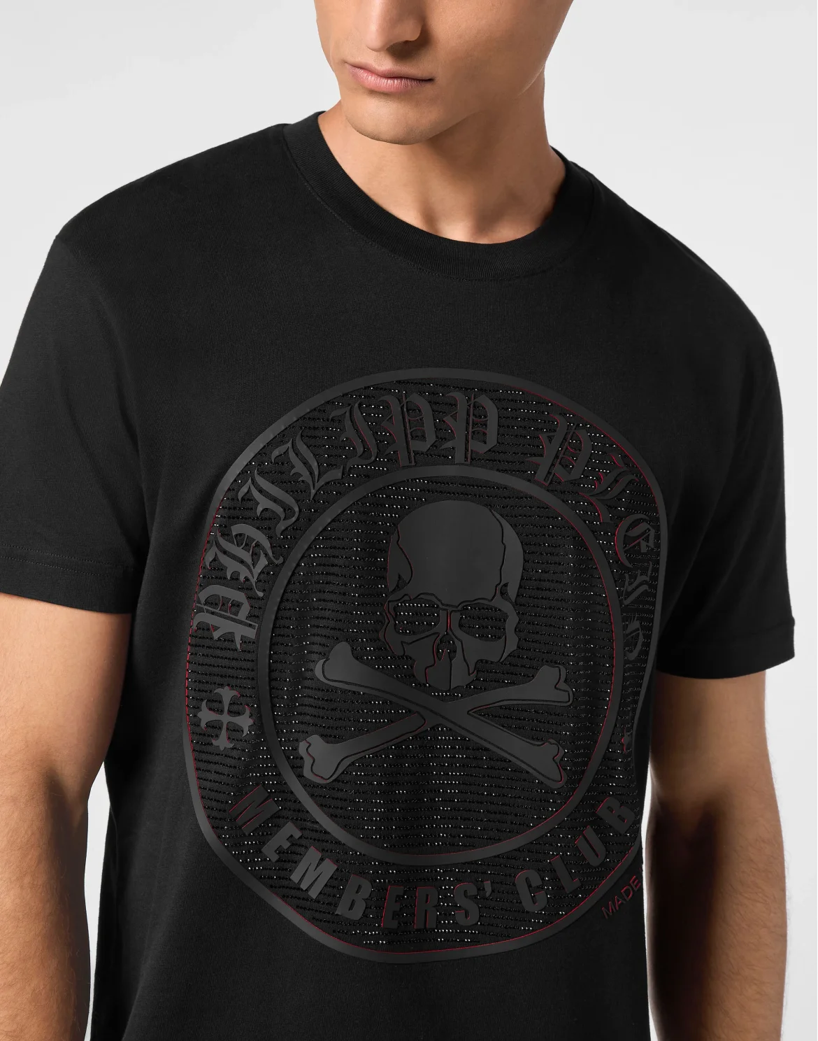 T-shirt Round Neck SS Skull&Bones, цвет: Черный