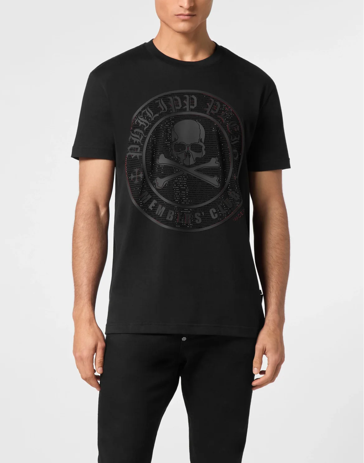 T-shirt Round Neck SS Skull&Bones, цвет: Черный