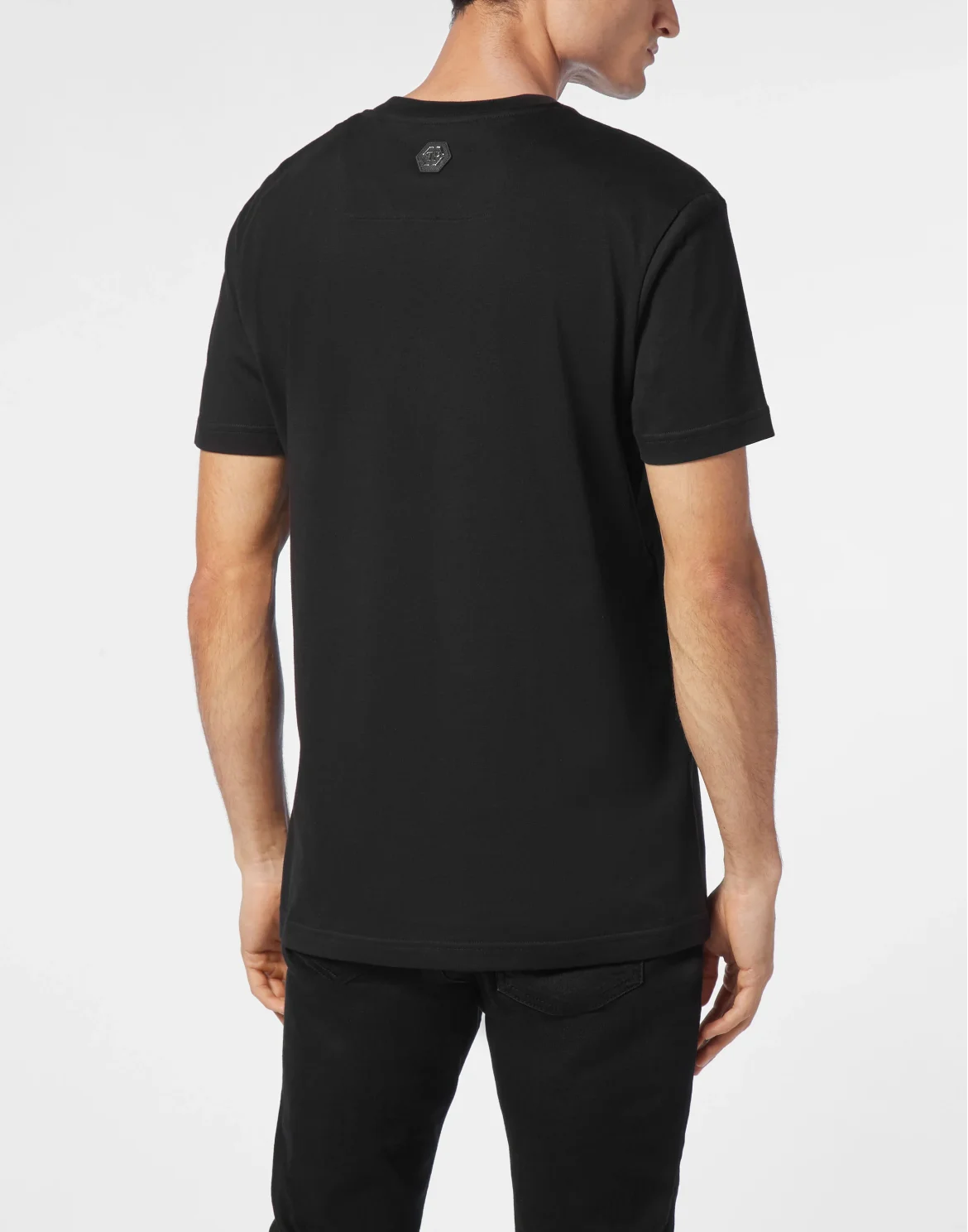T-shirt Round Neck SS Skull, цвет: Черный
