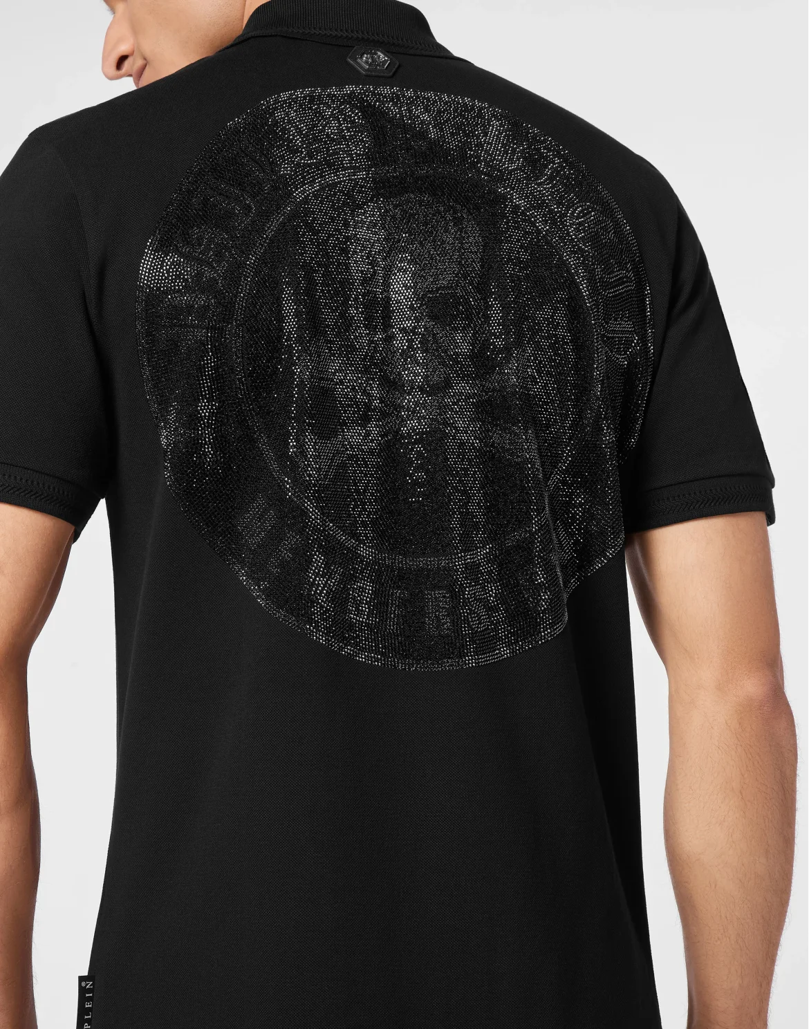 Pique Polo Shirt SS Skull&Bones, цвет: Черный