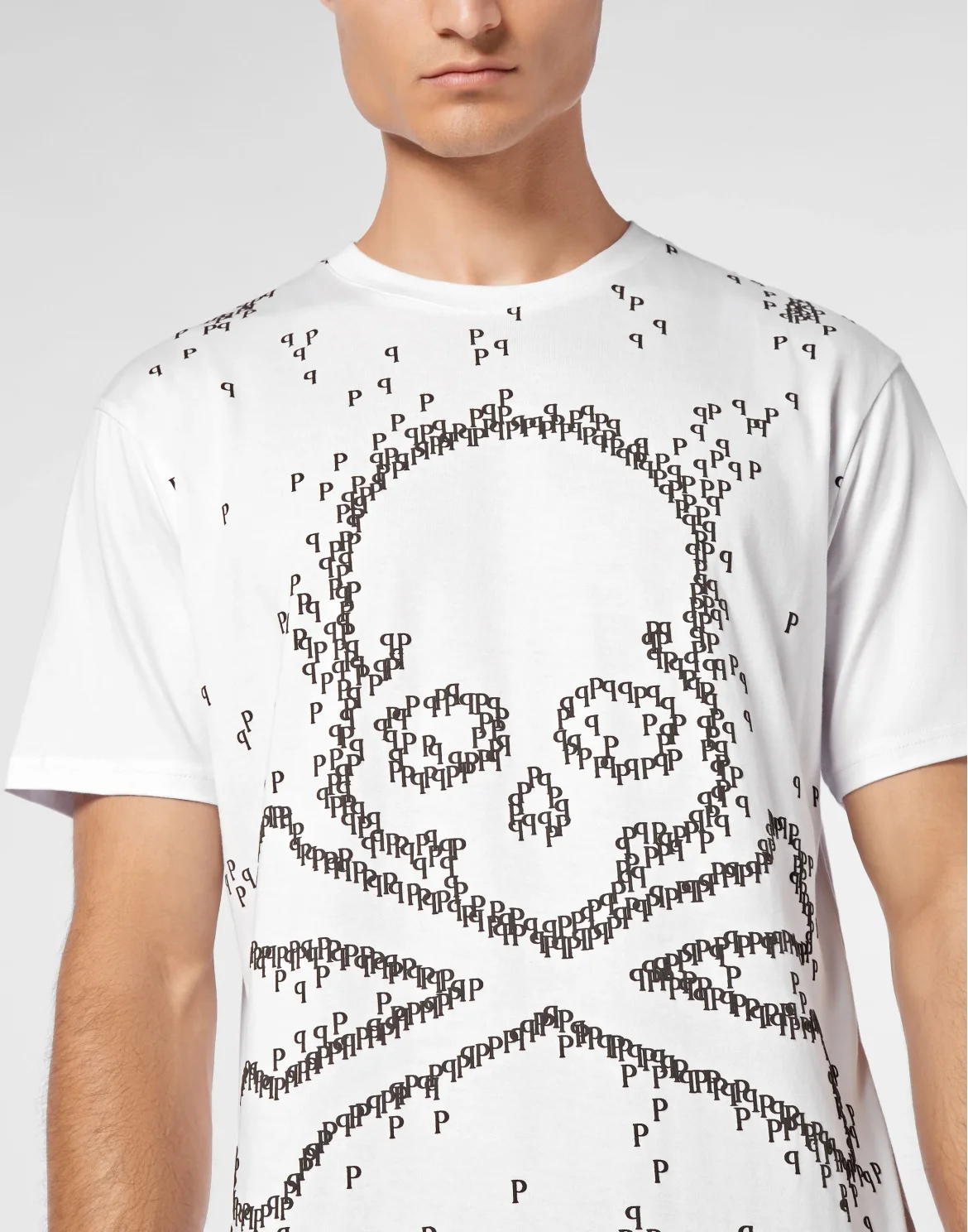T-shirt Round Neck SS Skull&Bones, цвет: Белый