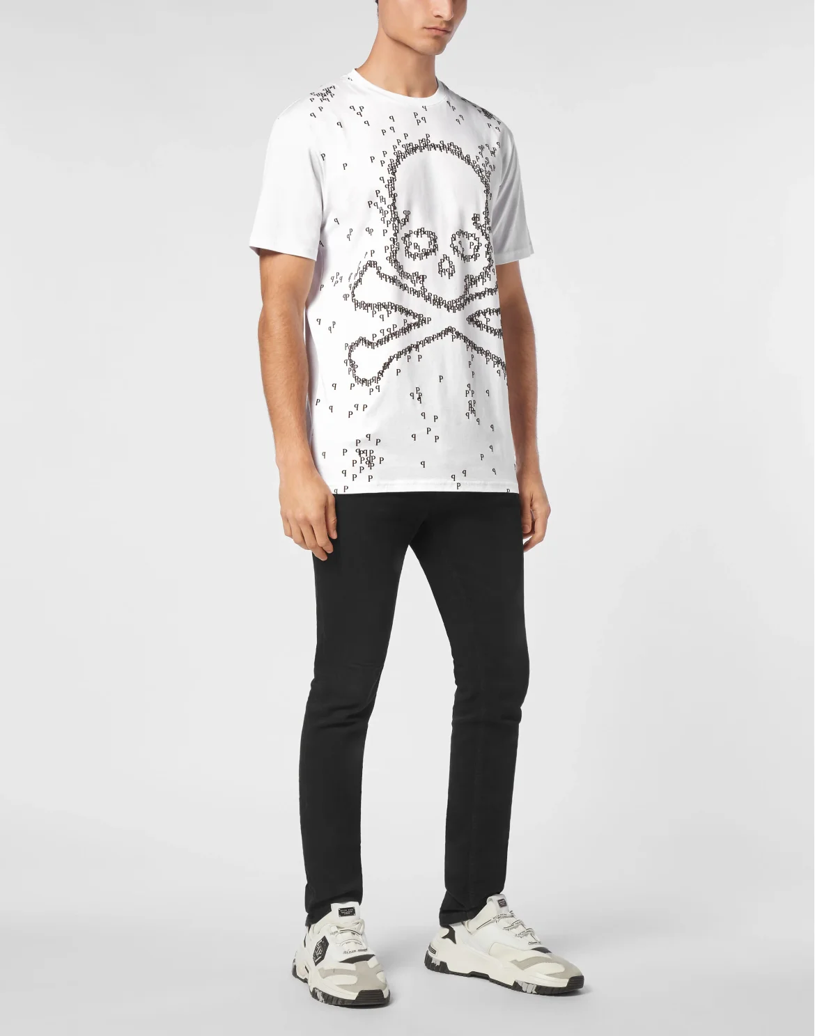 T-shirt Round Neck SS Skull&Bones, цвет: Белый