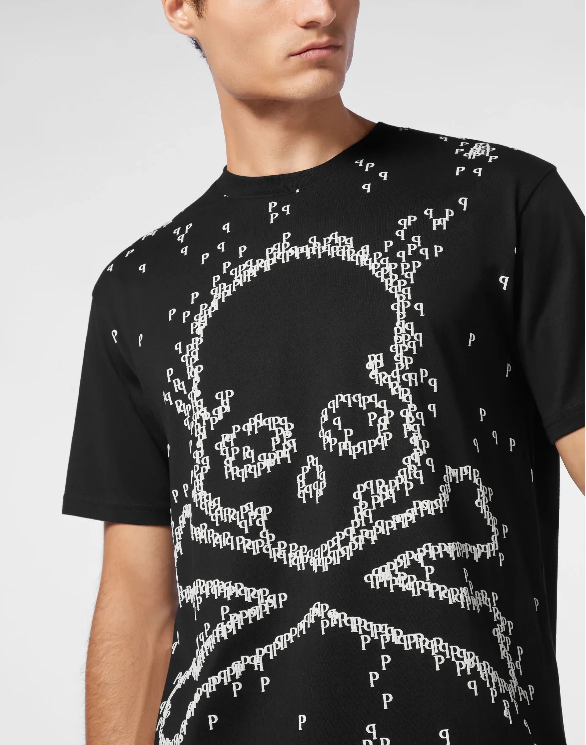 T-shirt Round Neck SS Skull&Bones, цвет: Черный