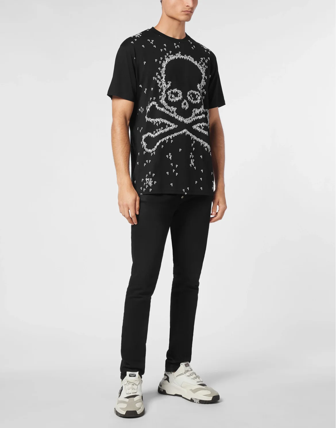 T-shirt Round Neck SS Skull&Bones, цвет: Черный