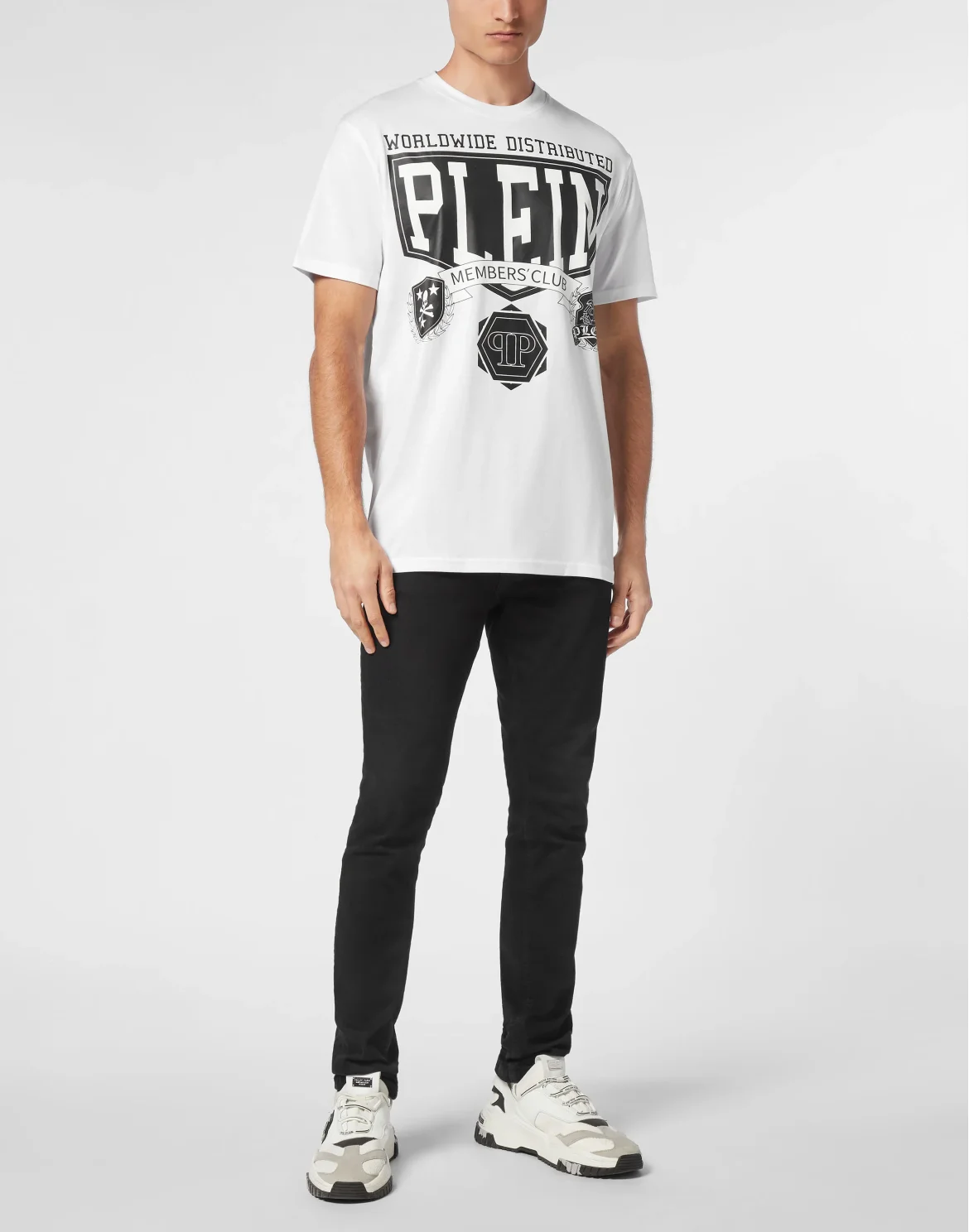 T-shirt Round Neck SS College, цвет: Белый