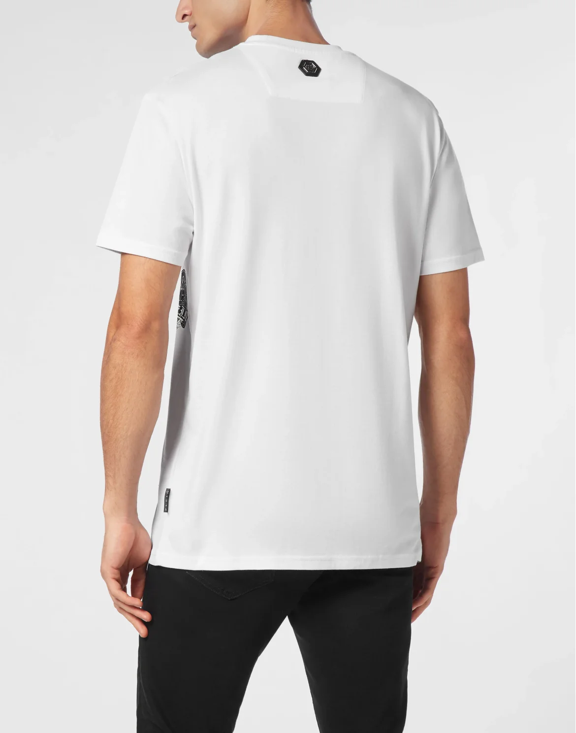 T-shirt Round Neck SS College, цвет: Белый
