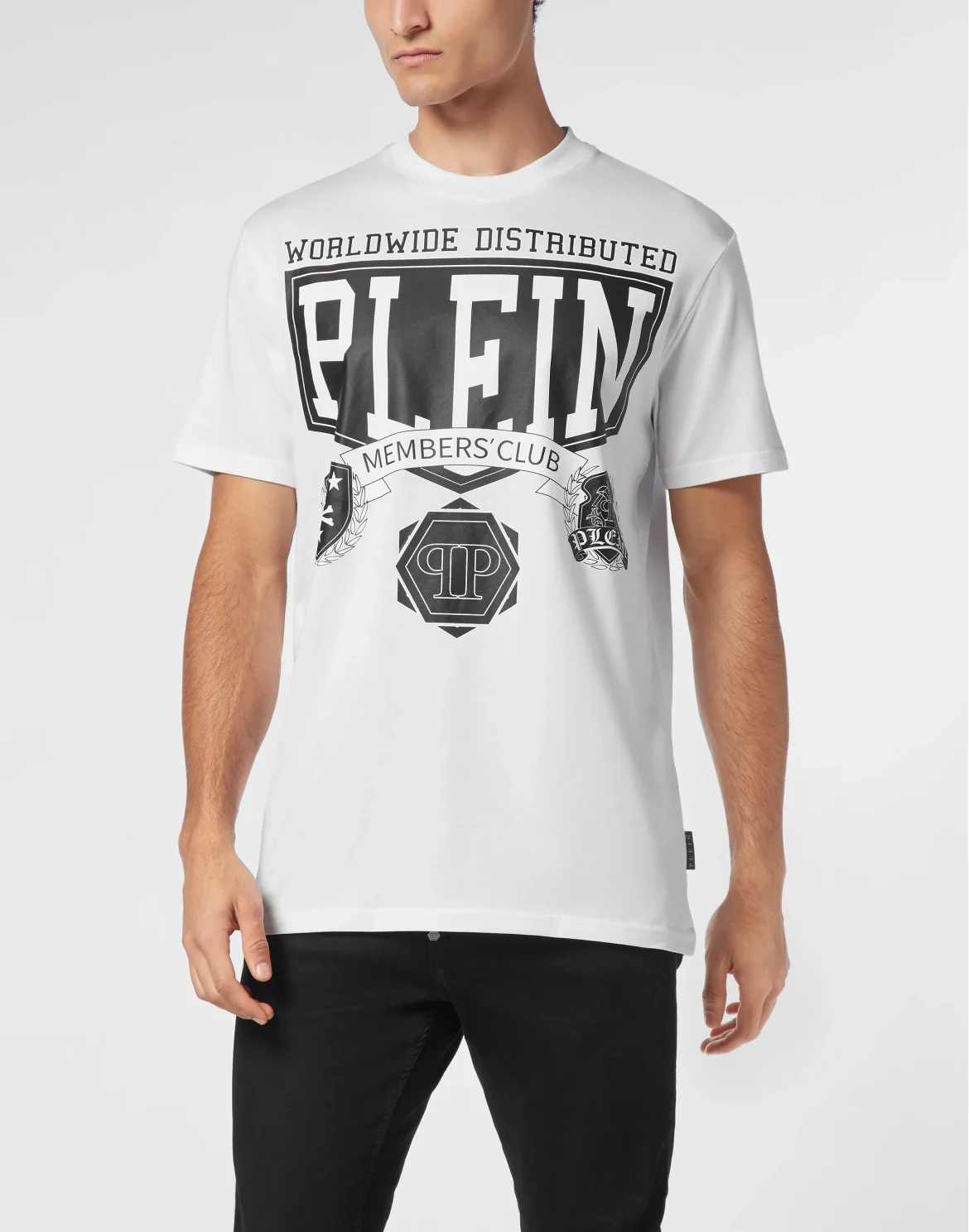 T-shirt Round Neck SS College, цвет: Белый