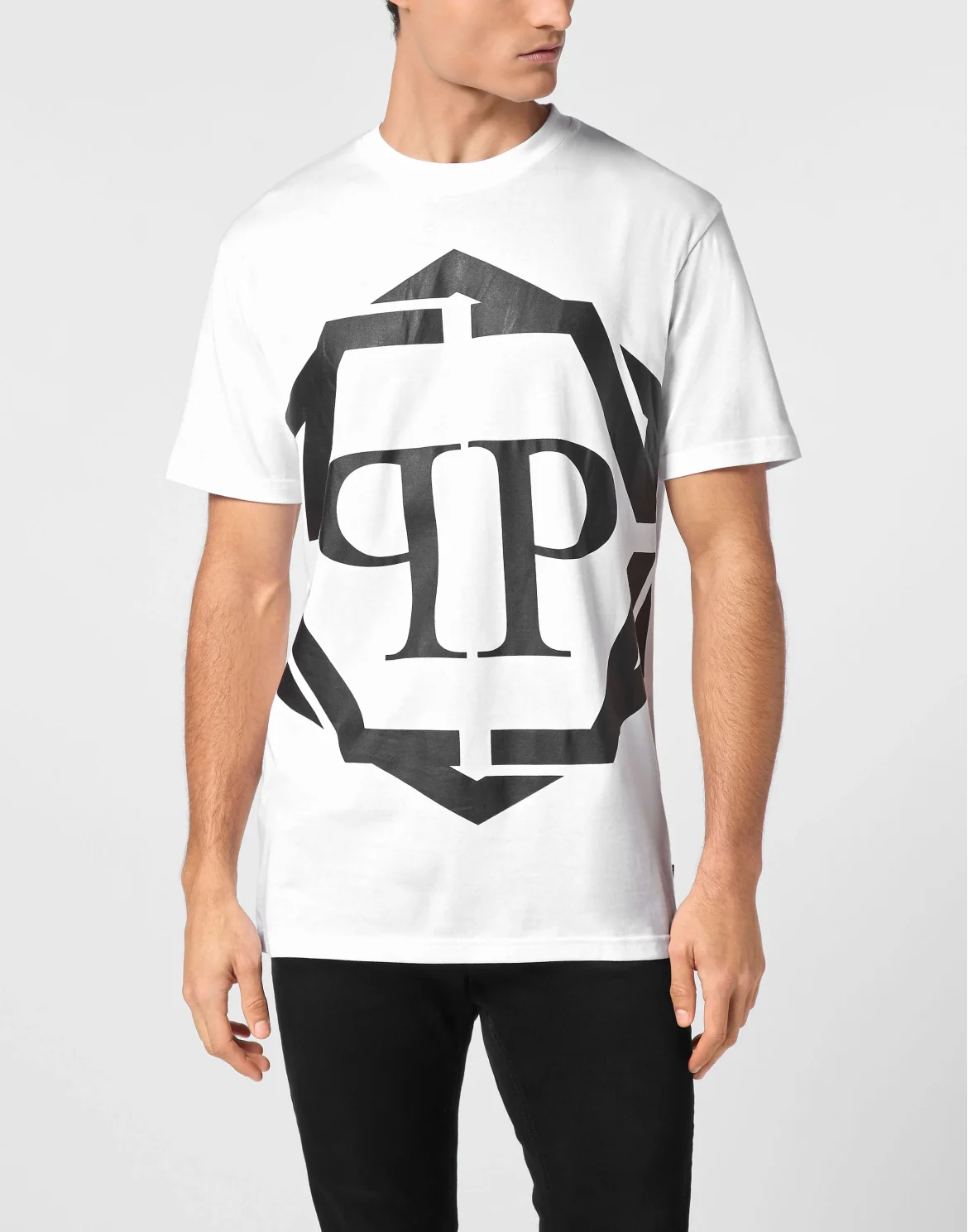 T-shirt Round Neck SS Hexagon, цвет: Белый