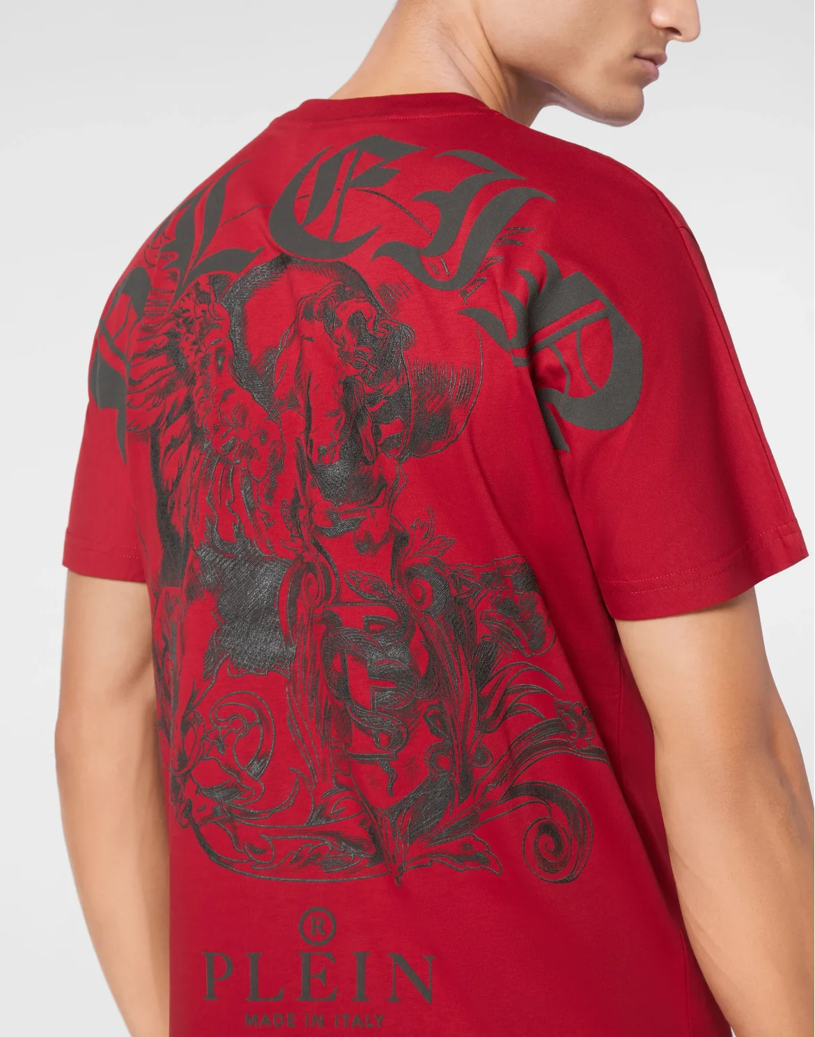 Round Neck T-Shirt, цвет: Красный