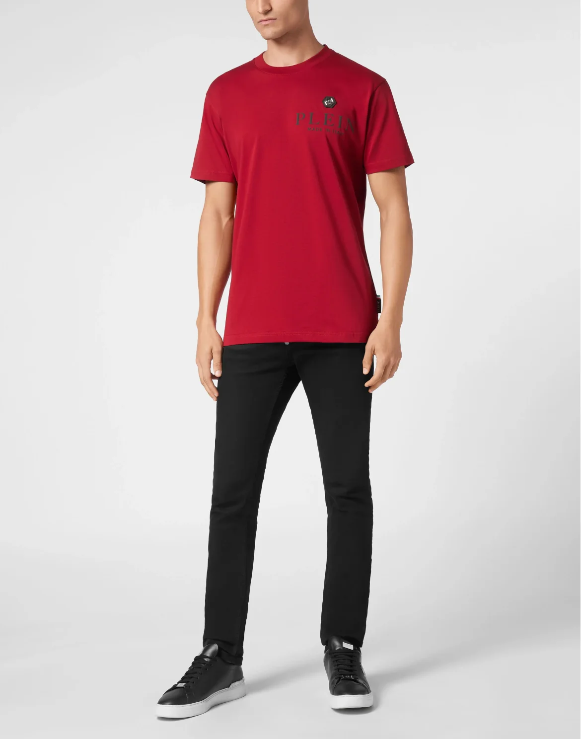 Round Neck T-Shirt, цвет: Красный